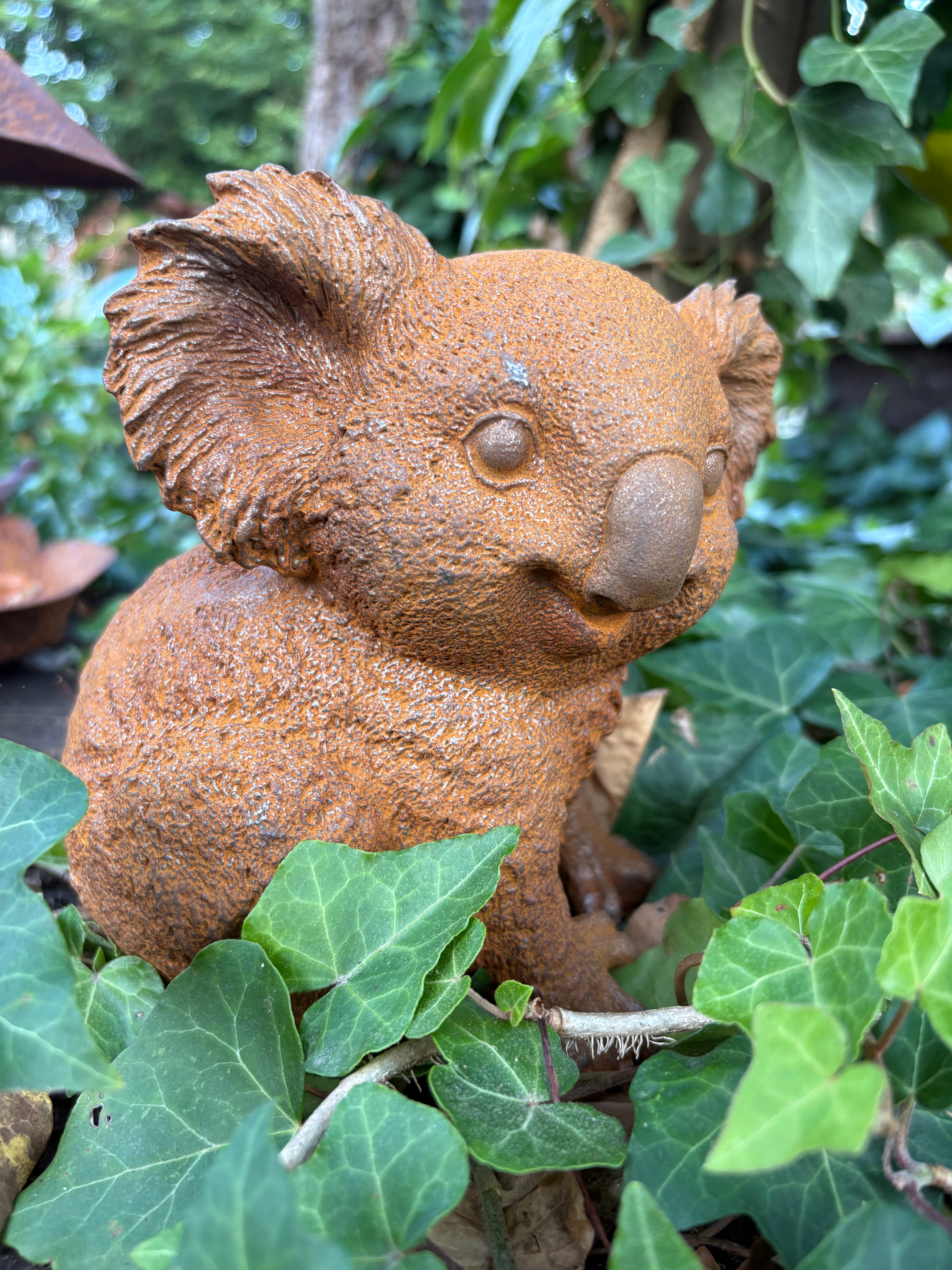 Koala van gietijzer - Brocante bij Ingie