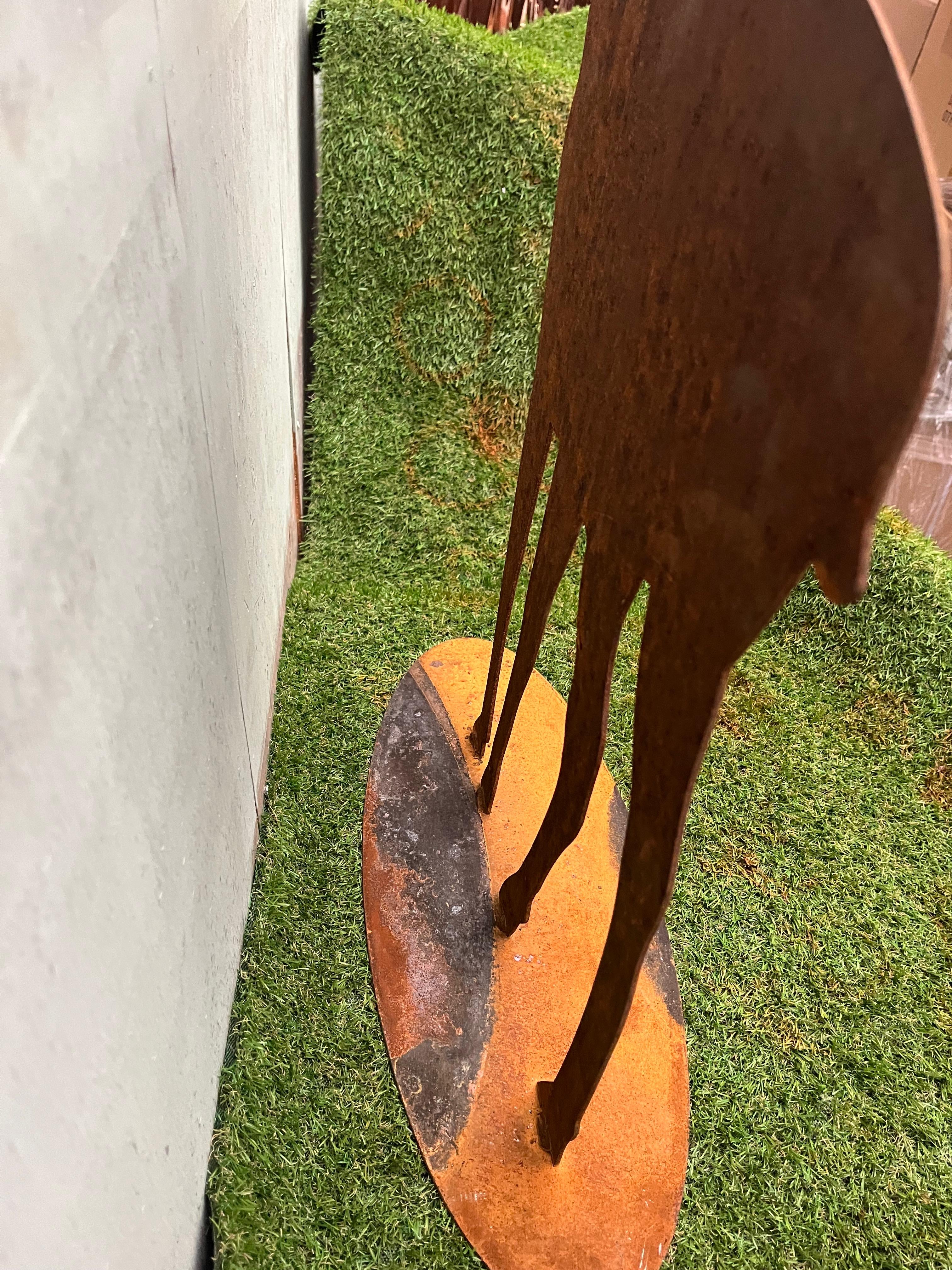 Hert klein van eco roest - Brocante bij Ingie