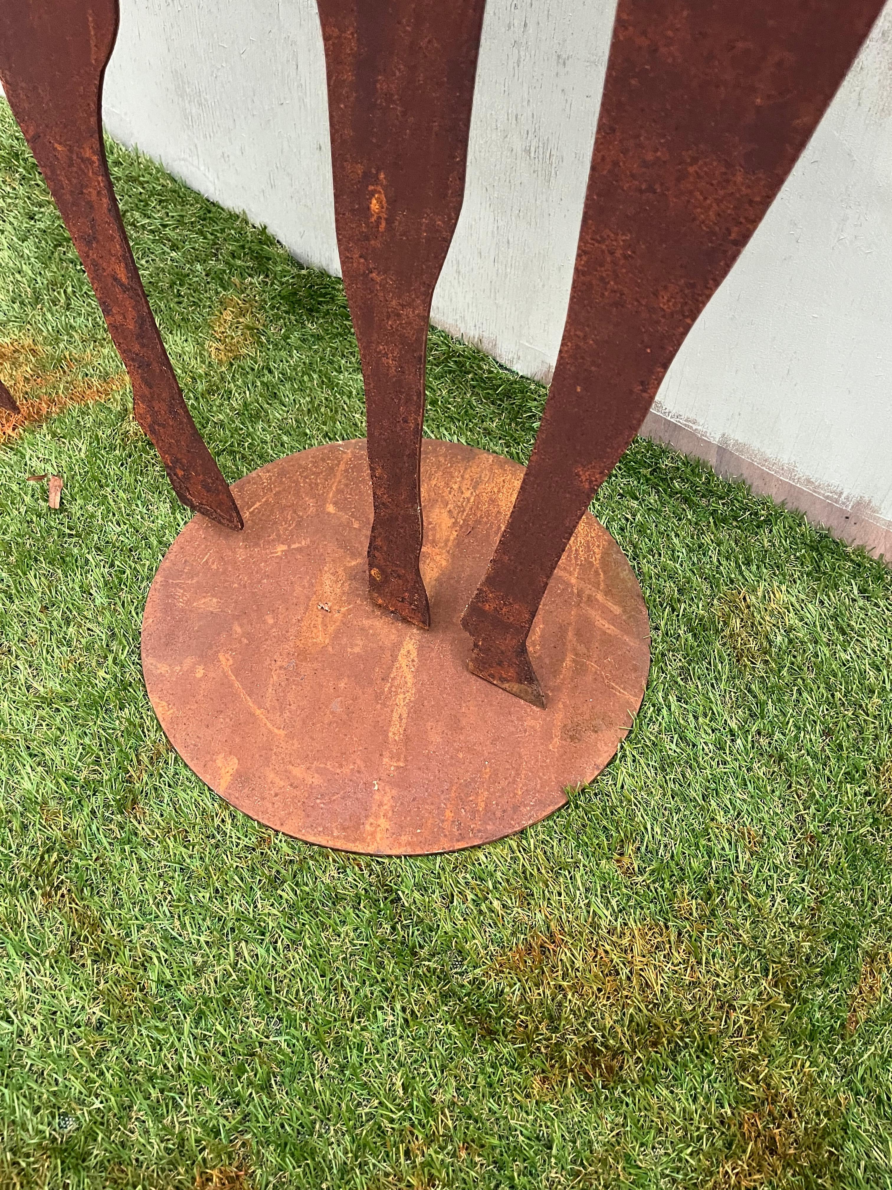 Hert groot van eco roest - Brocante bij Ingie