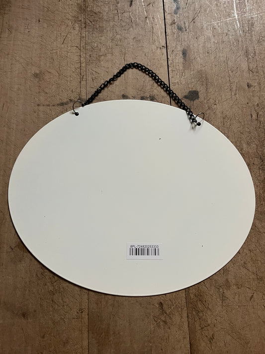 Tekstbord metaal; Welcome to our Home - Brocante bij Ingie