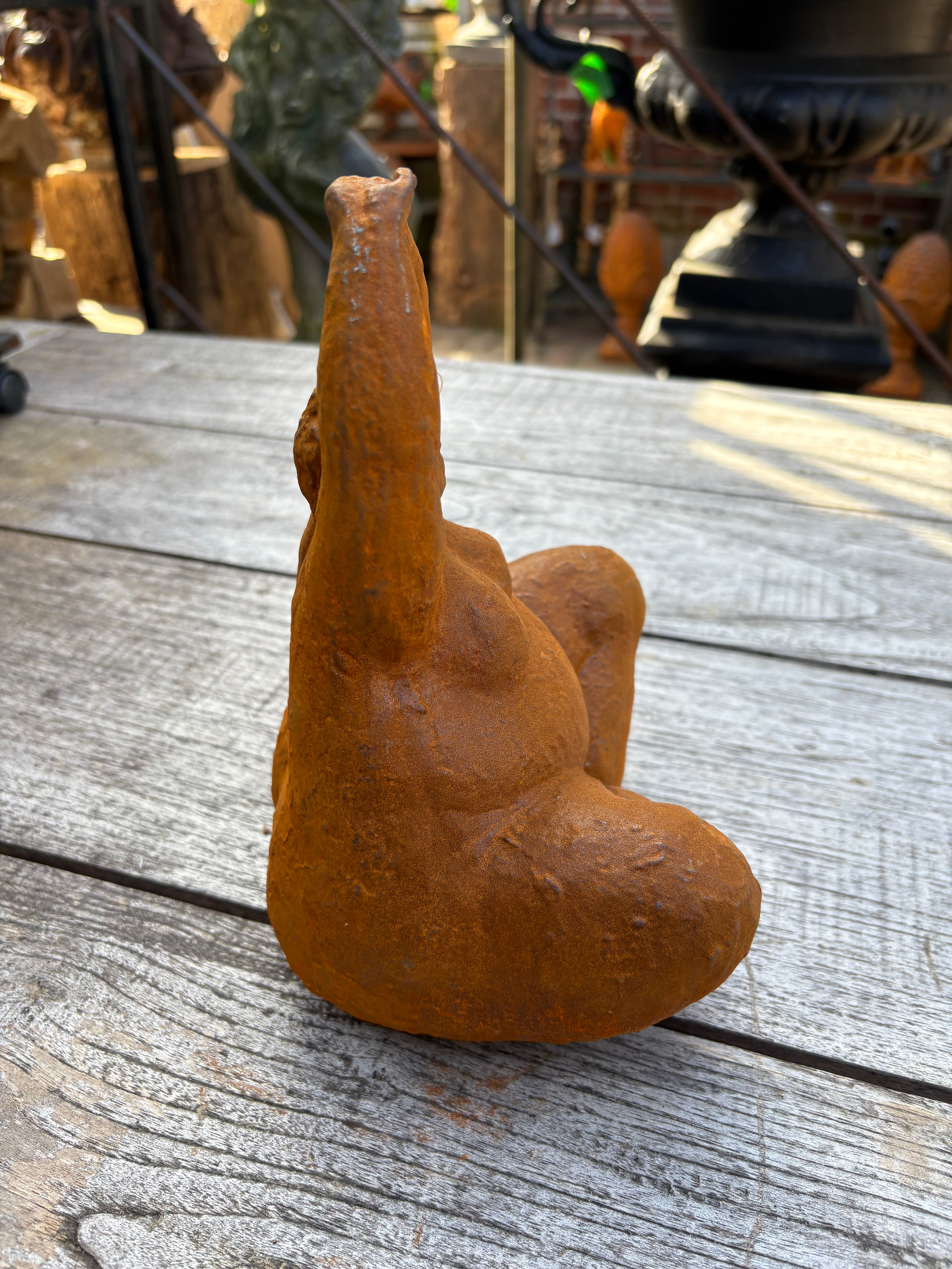 Volslank dametje dame yoga pose - Brocante bij Ingie