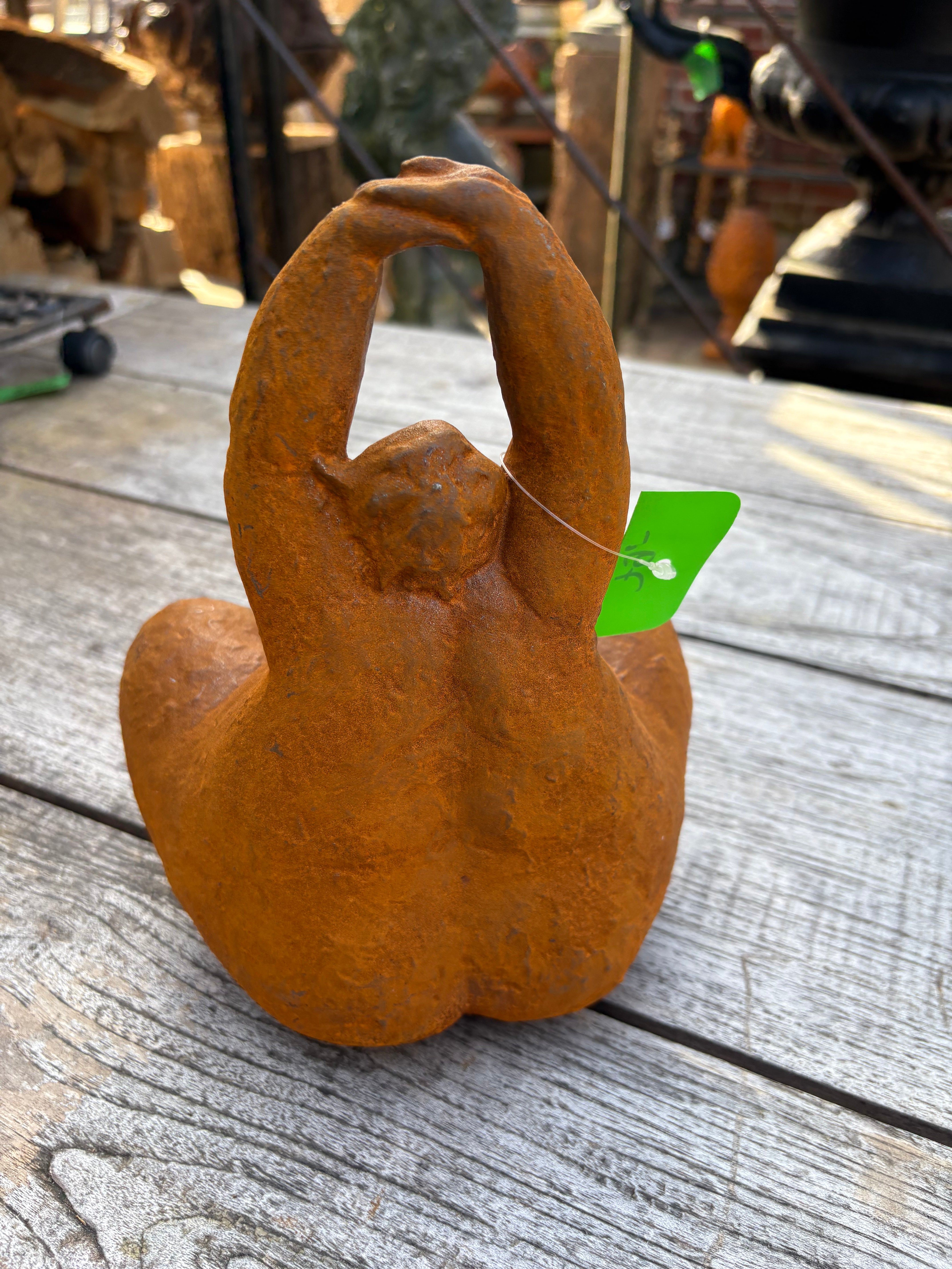 Volslank dametje dame yoga pose - Brocante bij Ingie