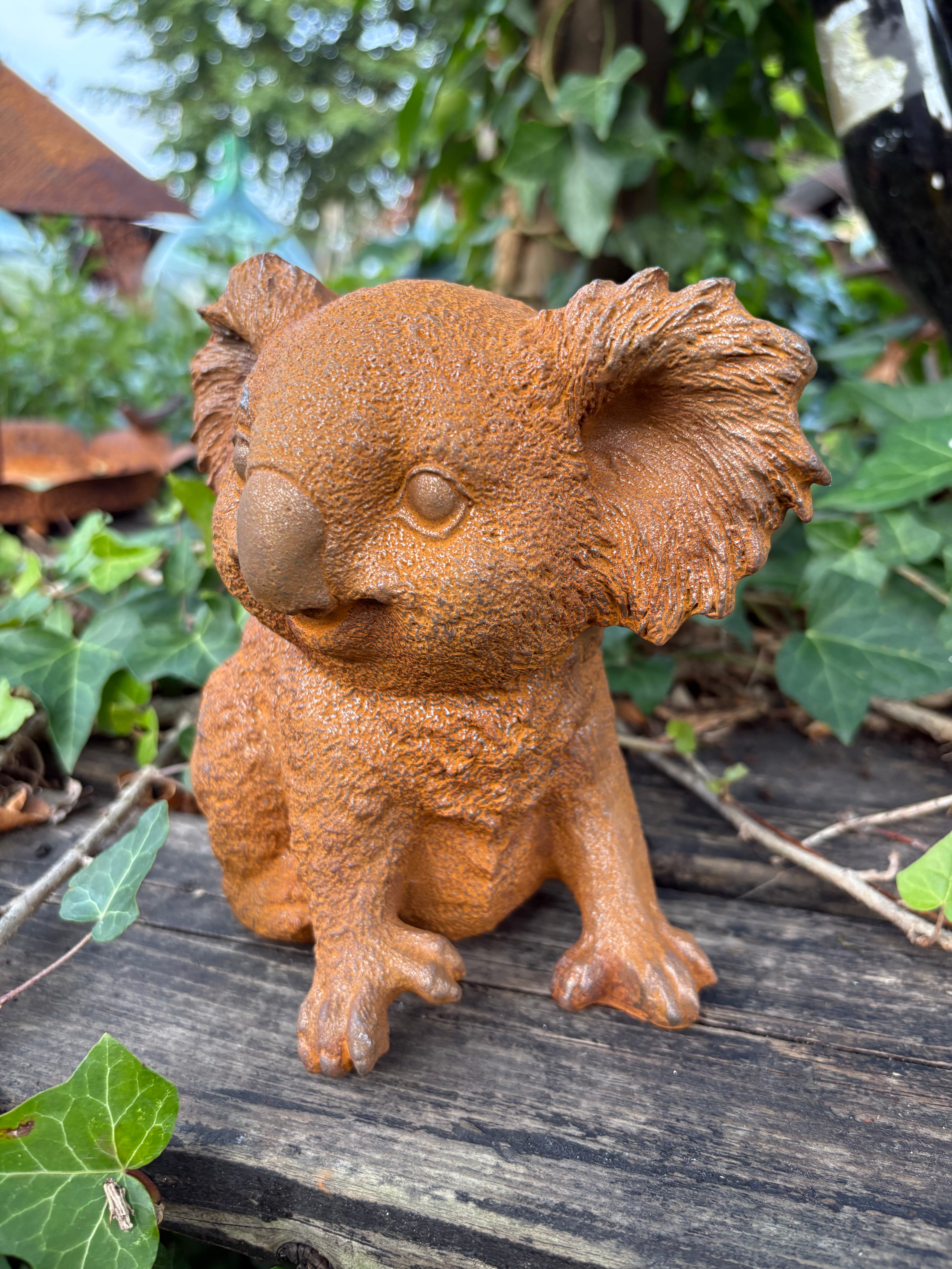 Koala van gietijzer - Brocante bij Ingie