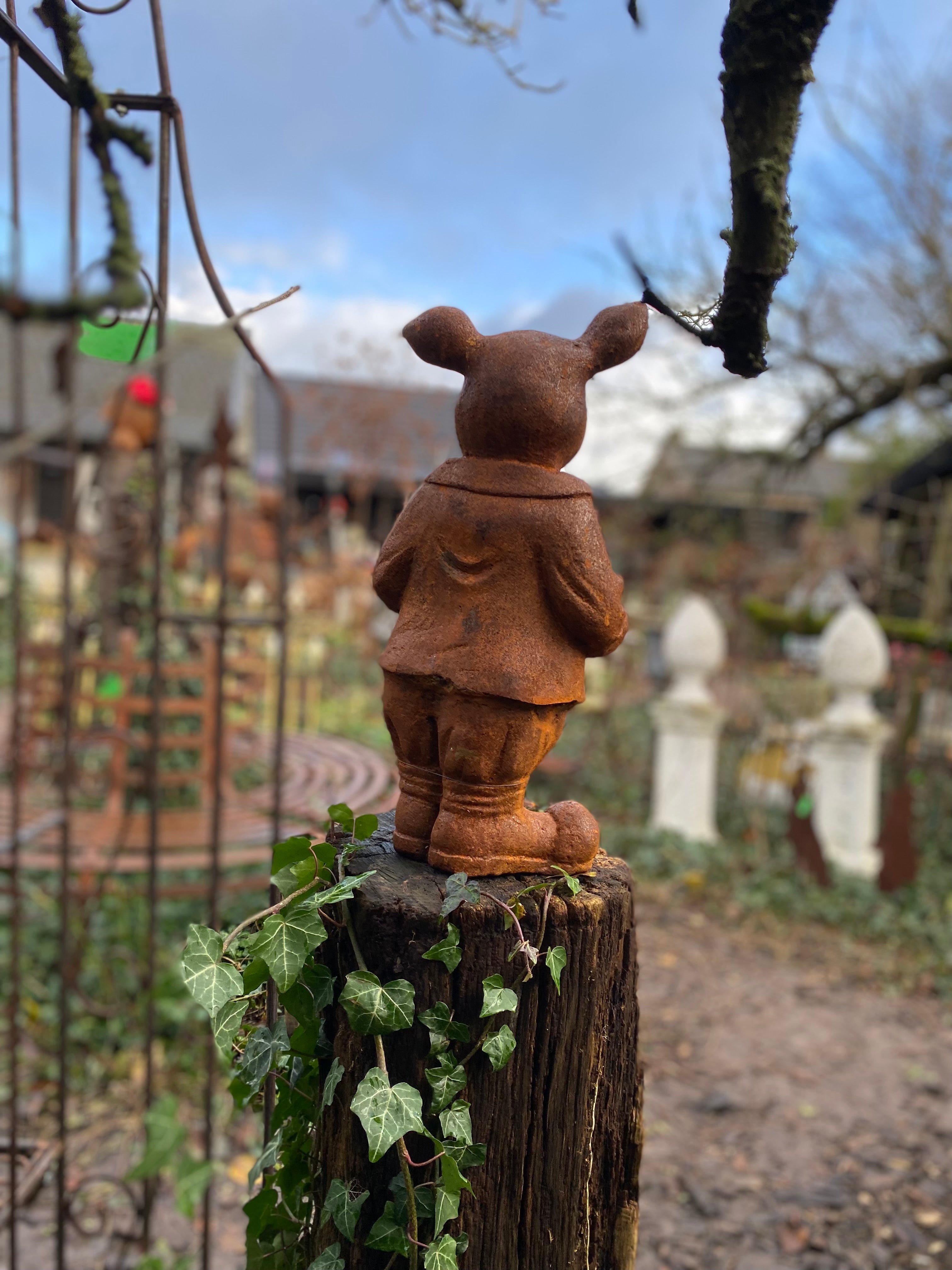 Meneer varken gemaakt van gietijzer - Brocante bij Ingie