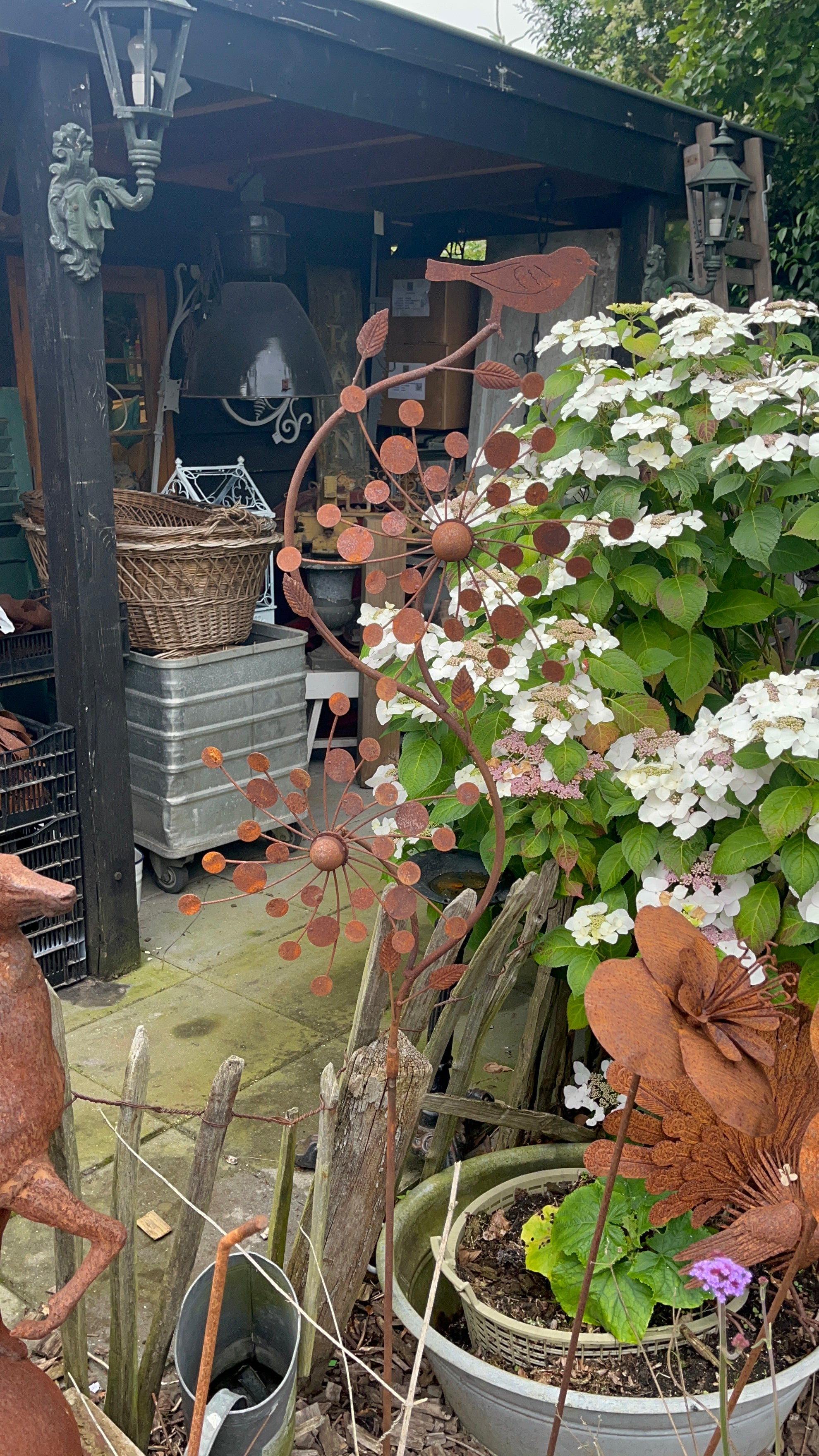 Vrolijke windspinner "vogeltje" - Brocante bij Ingie