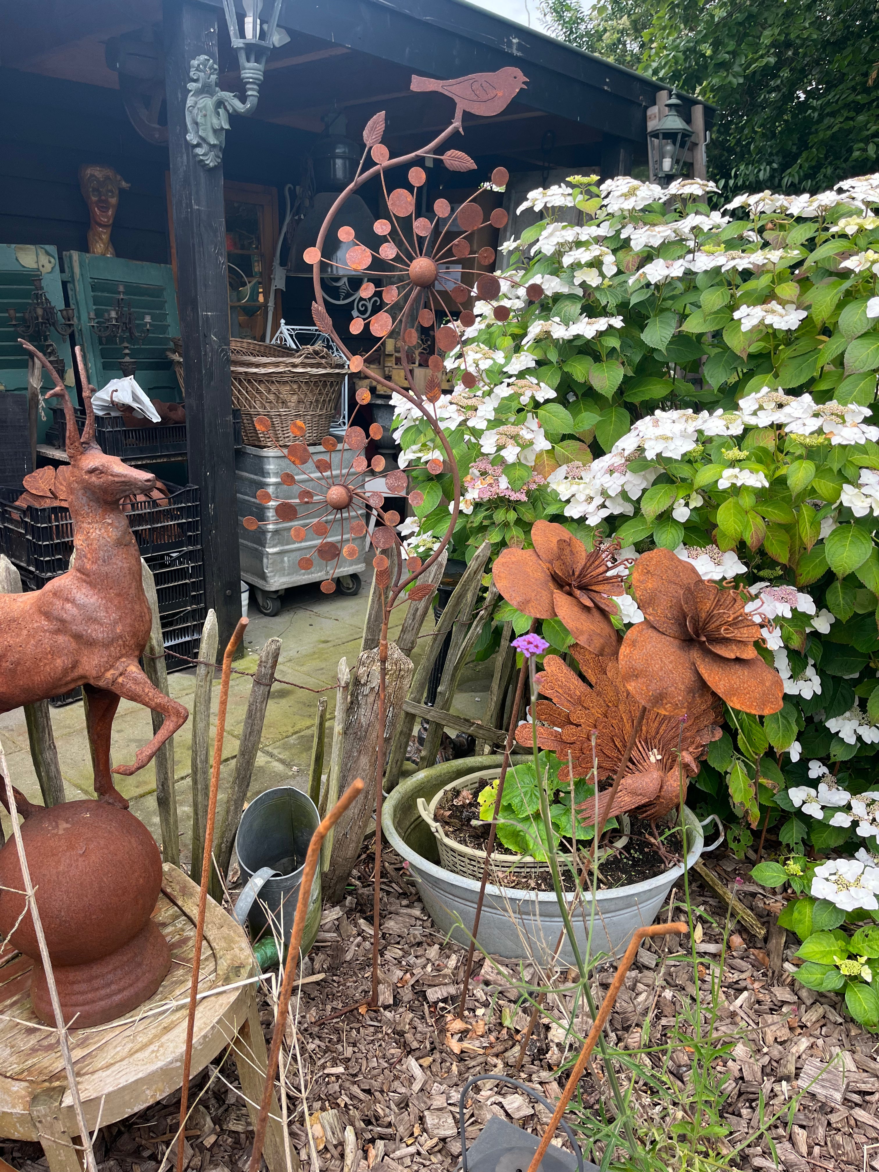 Vrolijke windspinner "vogeltje" - Brocante bij Ingie
