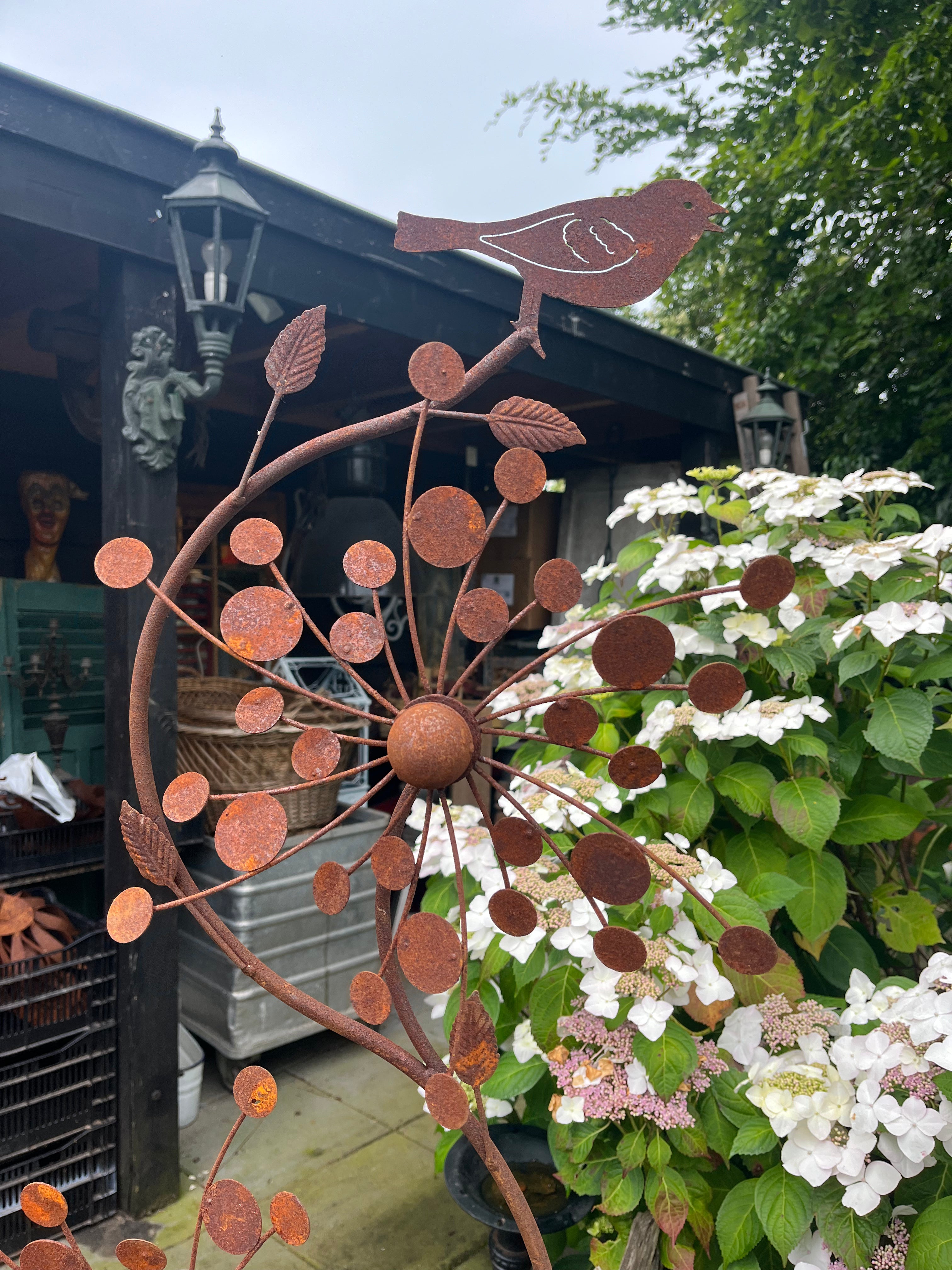 Vrolijke windspinner "vogeltje" - Brocante bij Ingie