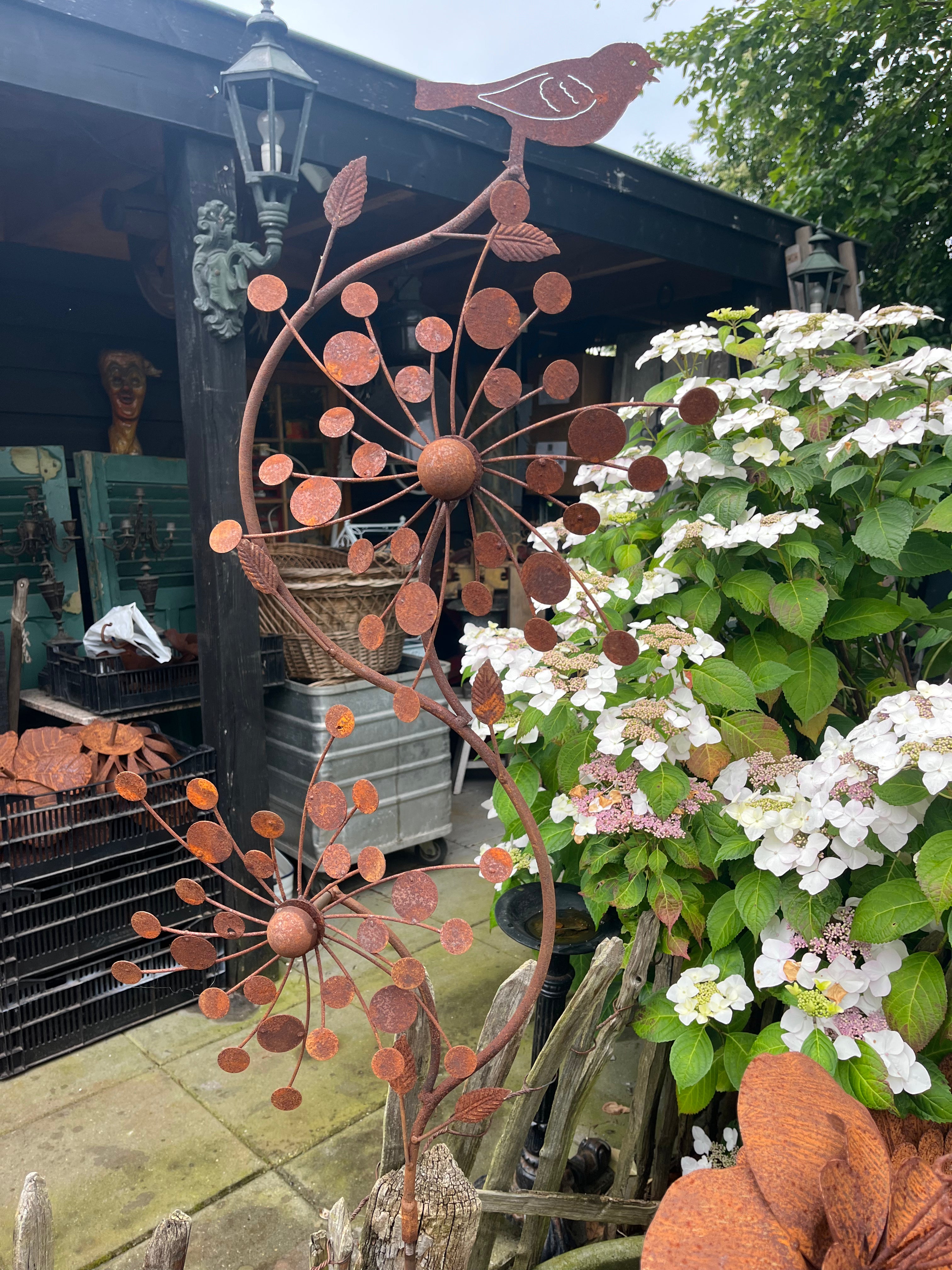Vrolijke windspinner "vogeltje" - Brocante bij Ingie