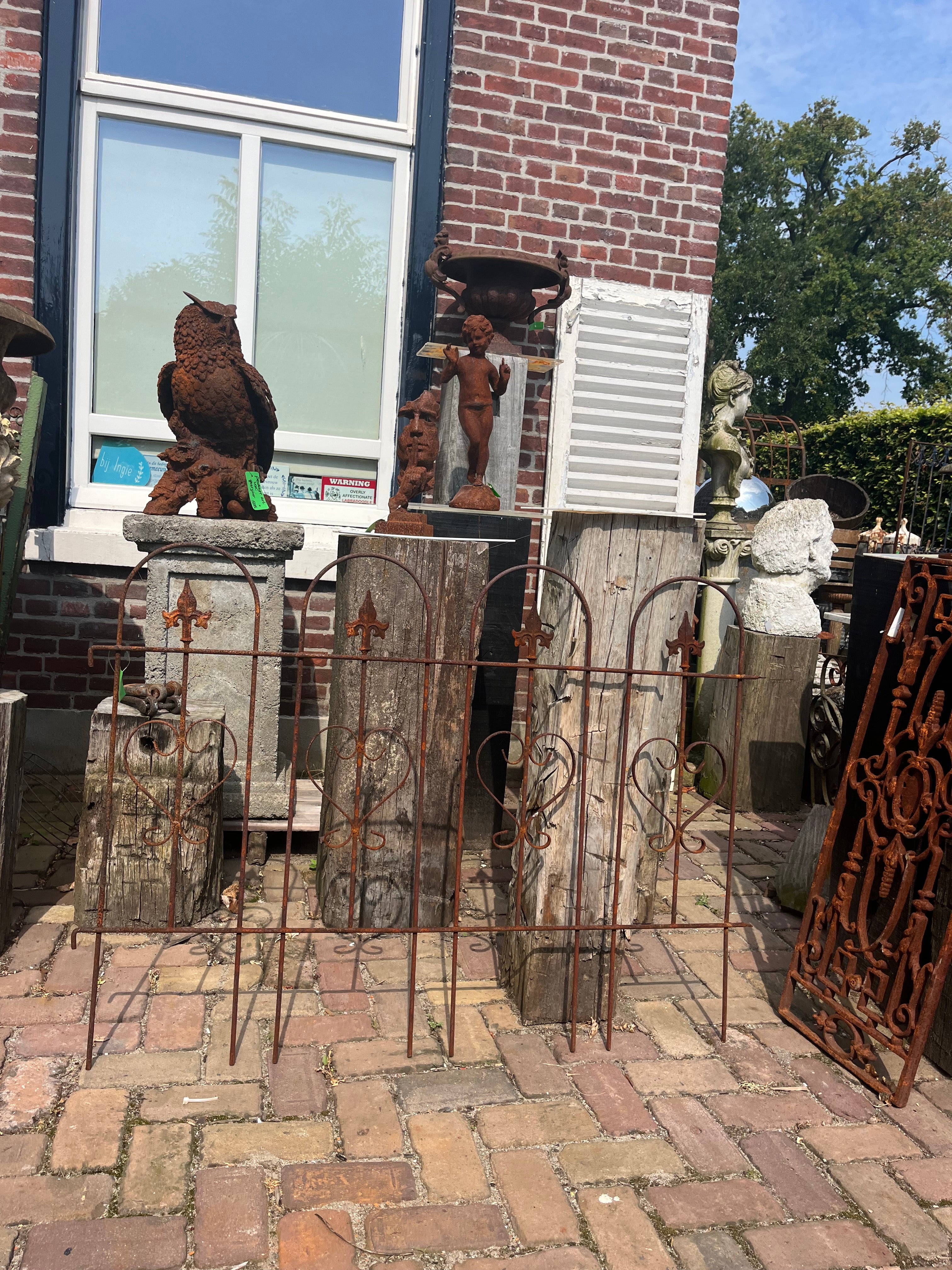 hekwerk koppelbaar afzetting hek - Brocante bij Ingie