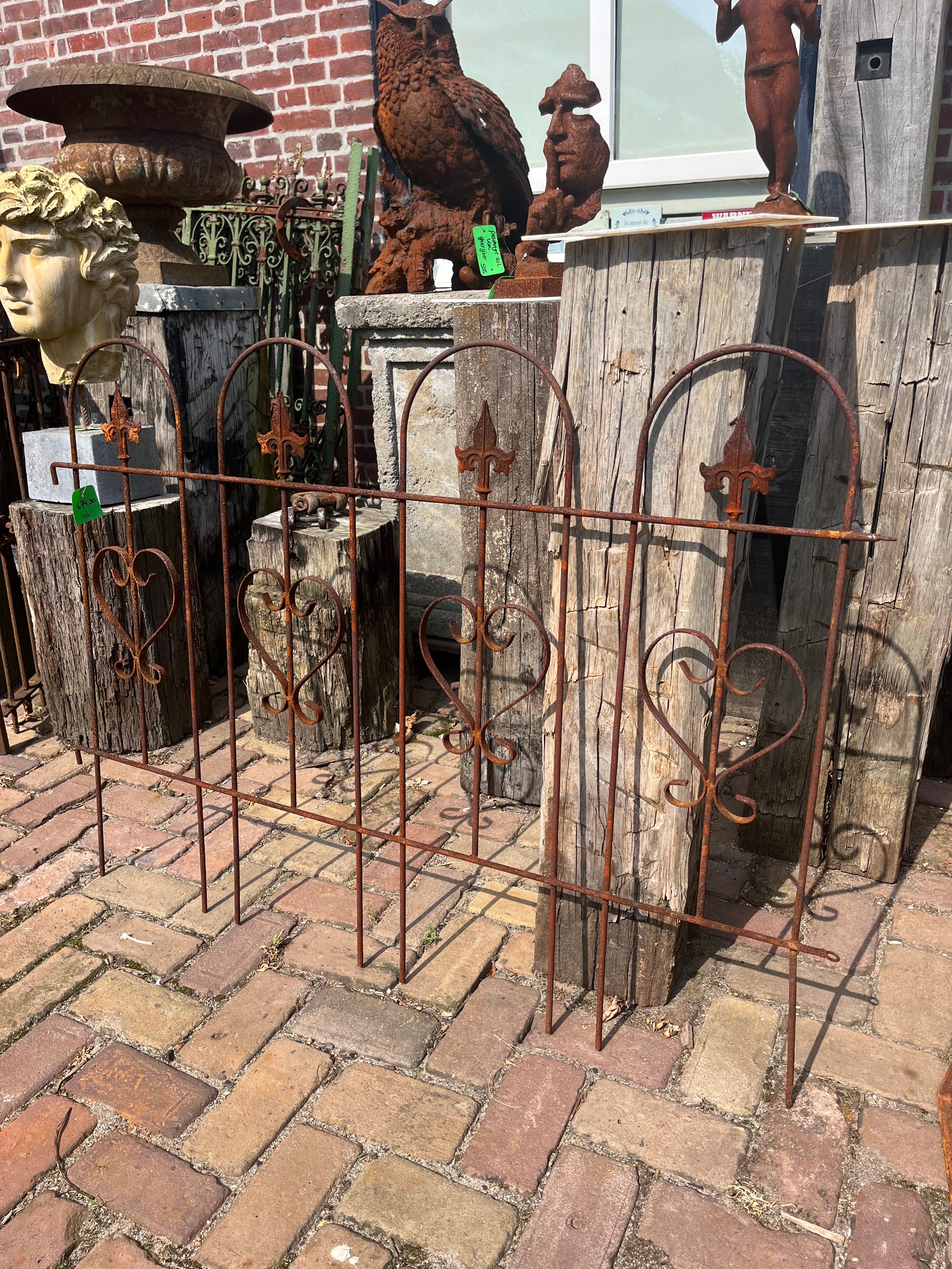 hekwerk koppelbaar afzetting hek - Brocante bij Ingie