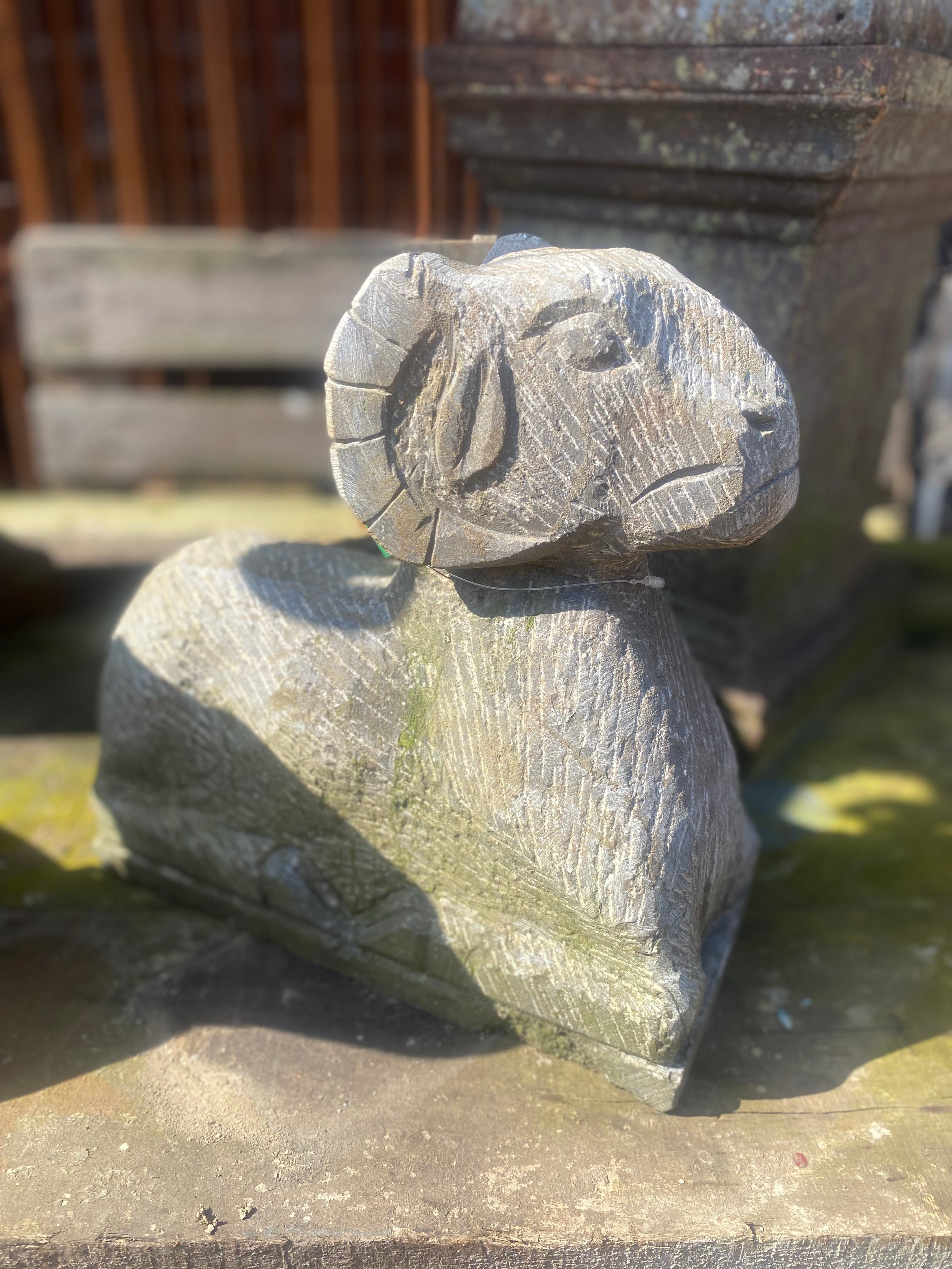 Ram van Hardsteen zwaar - Brocante bij Ingie