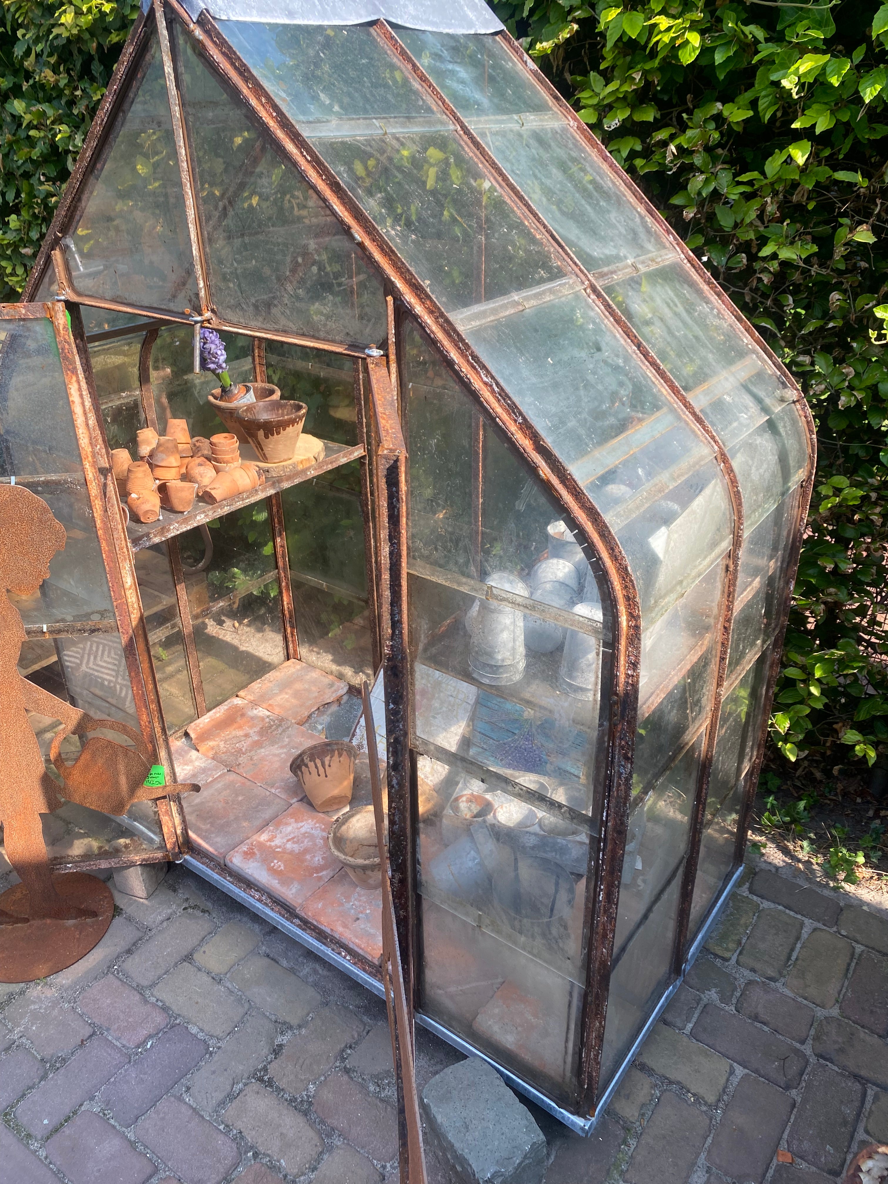 geweldig unieke Kweekkast 163x1.40x70cm - Brocante bij Ingie