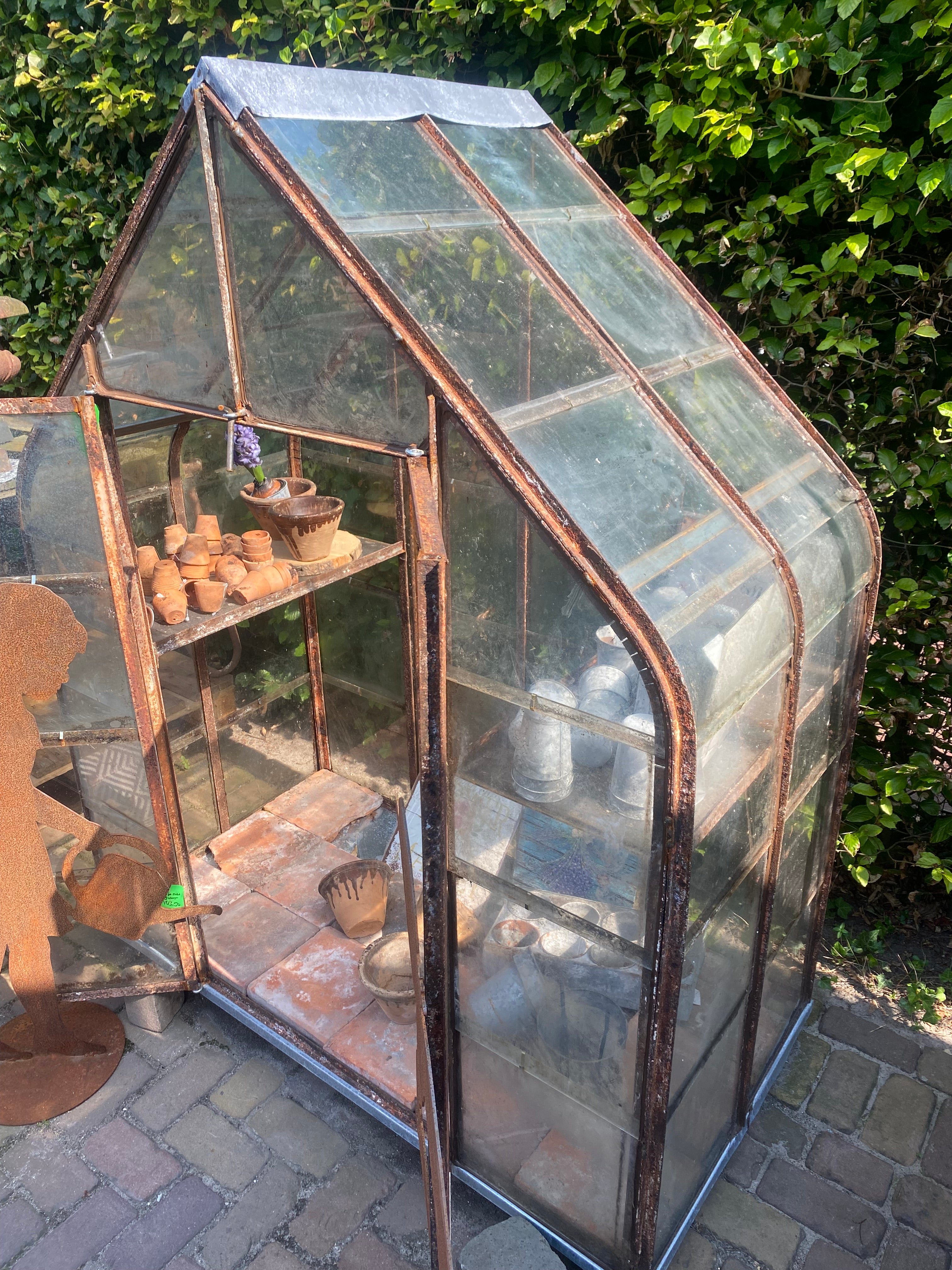geweldig unieke Kweekkast 163x1.40x70cm - Brocante bij Ingie