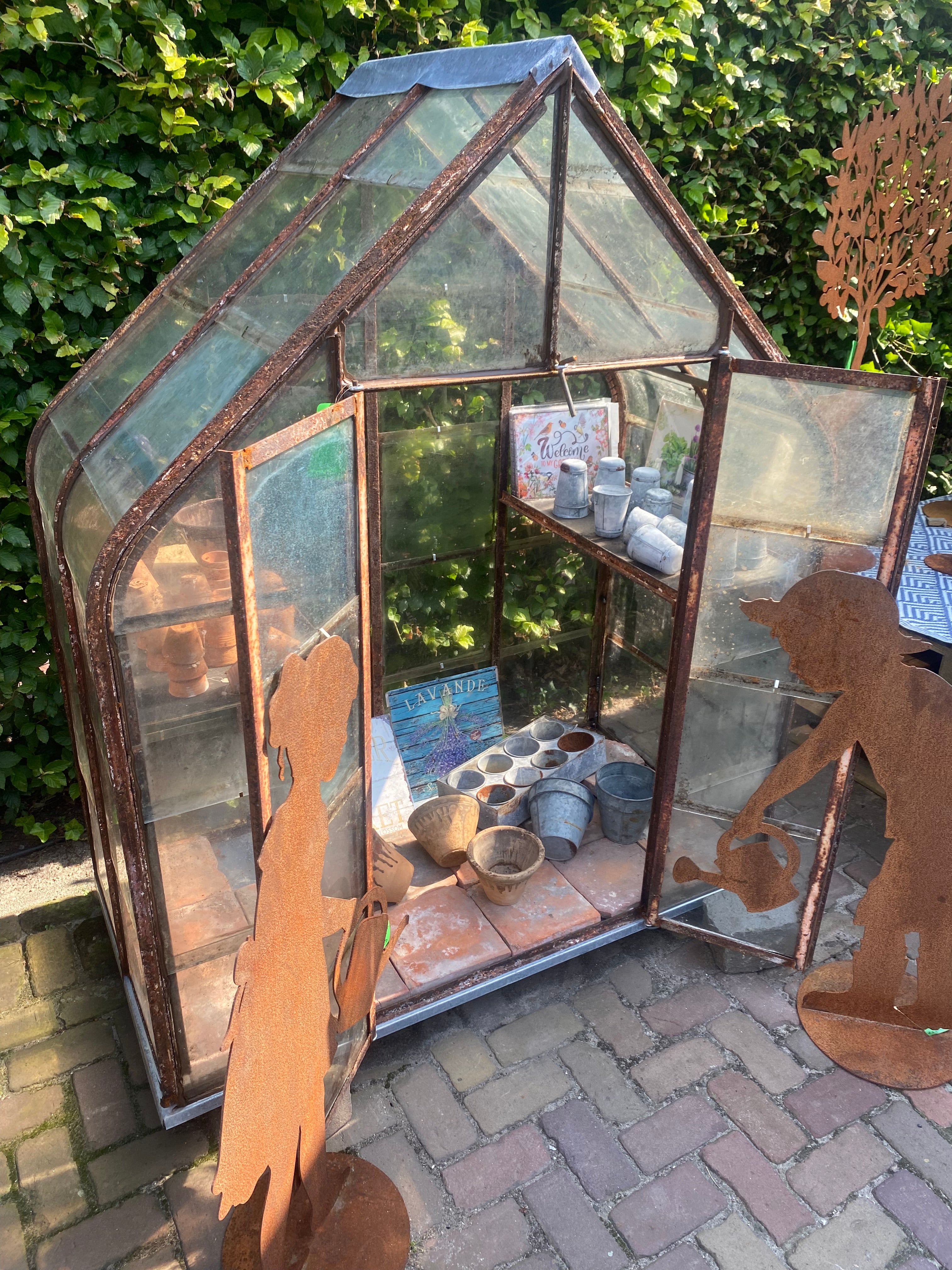 geweldig unieke Kweekkast 163x1.40x70cm - Brocante bij Ingie