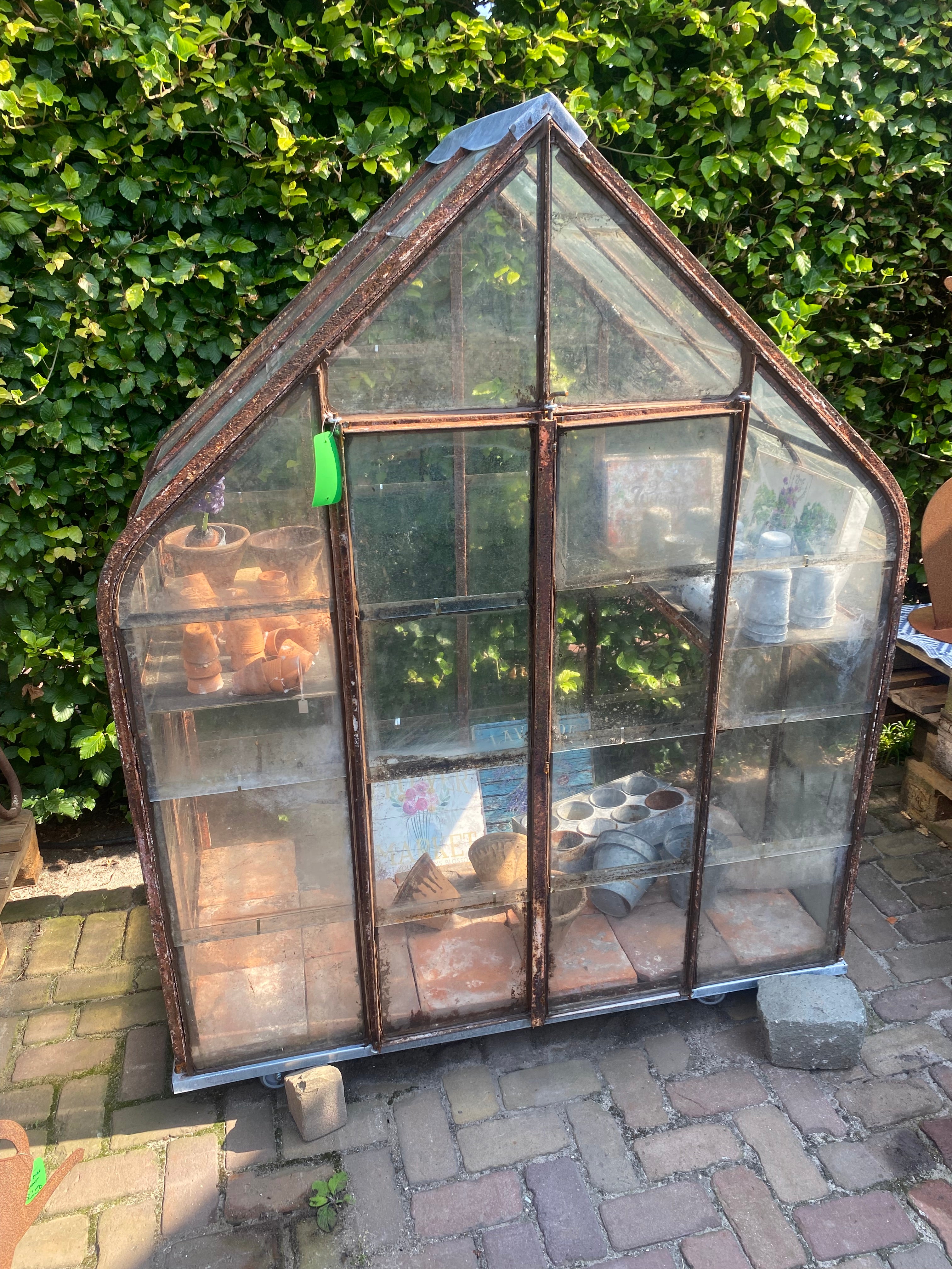 geweldig unieke Kweekkast 163x1.40x70cm - Brocante bij Ingie