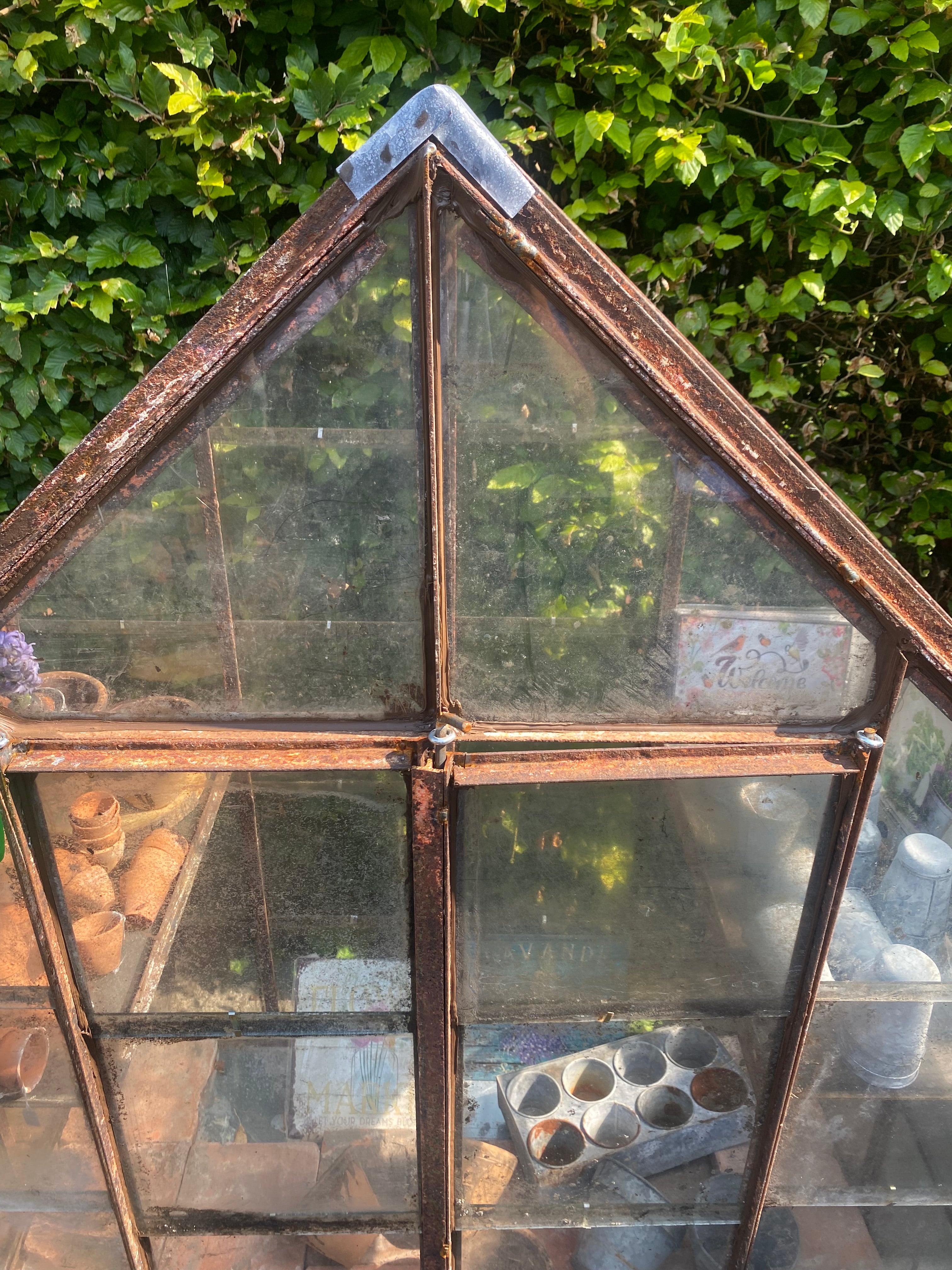 geweldig unieke Kweekkast 163x1.40x70cm - Brocante bij Ingie