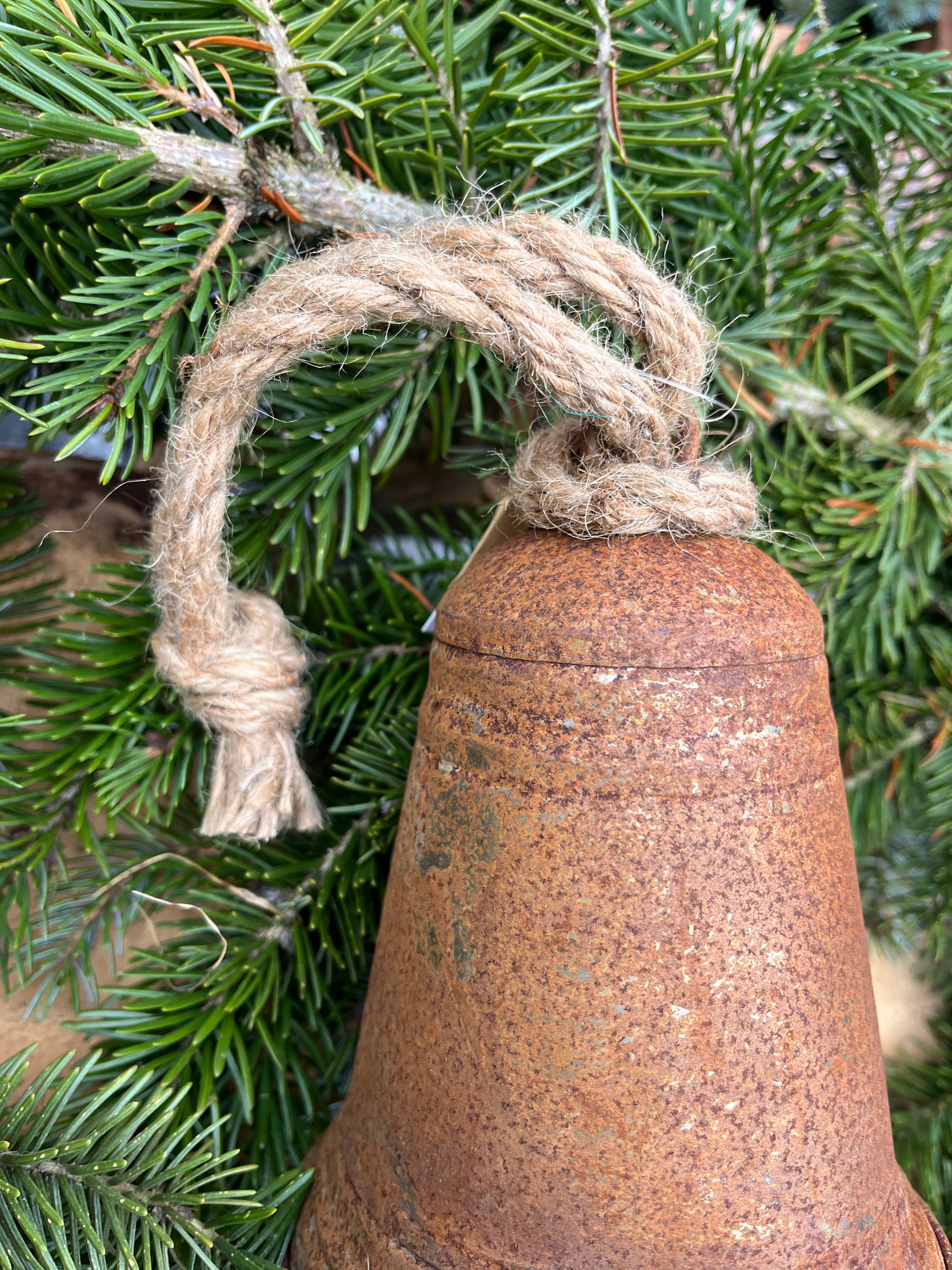 Kerst KLOKKEN roest in 4 maten