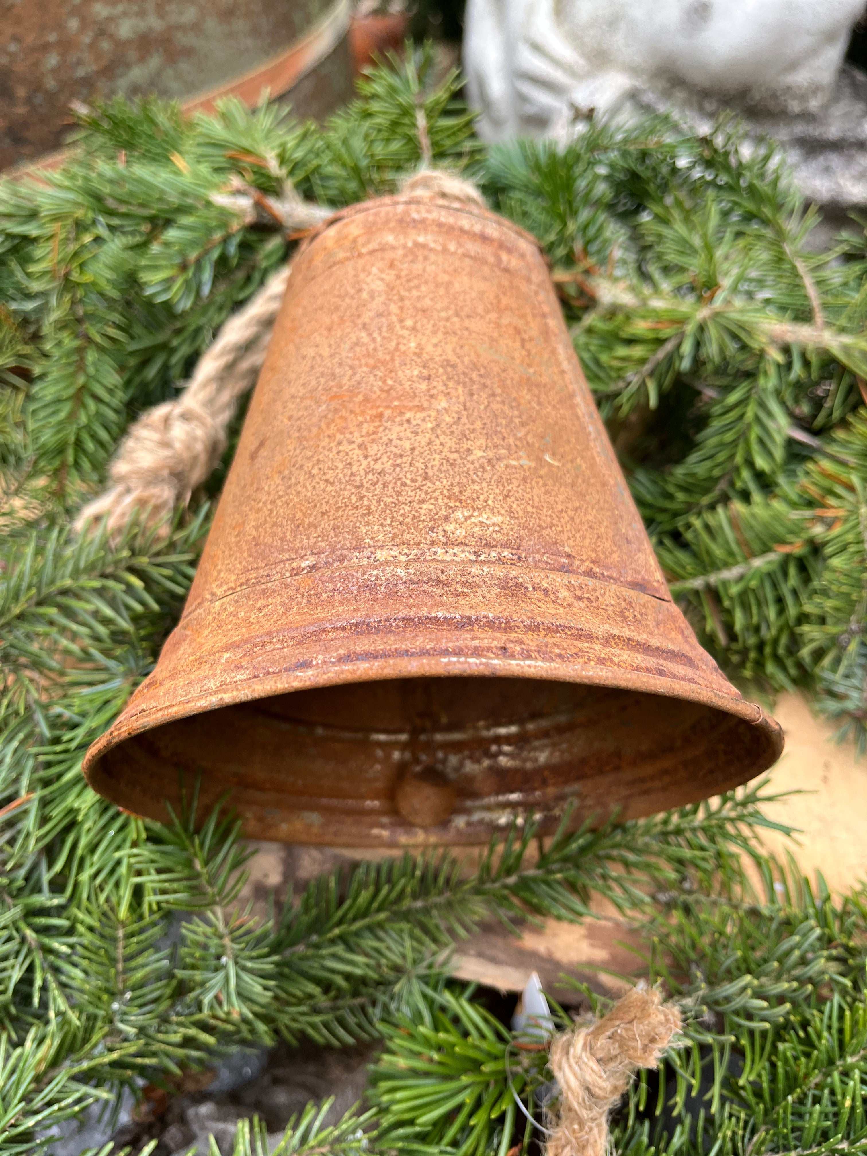 Kerst KLOKKEN roest in 4 maten