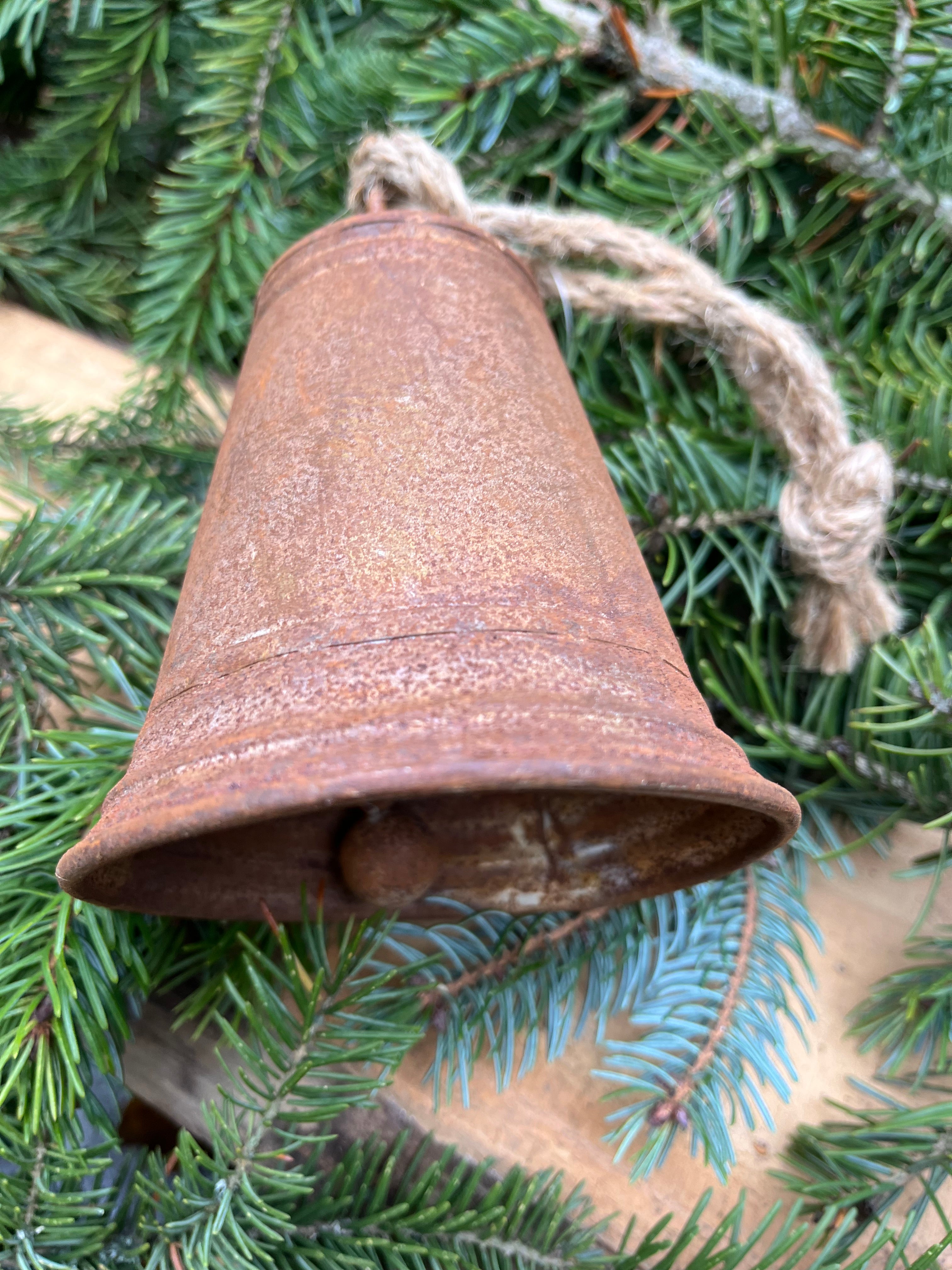 Kerst KLOKKEN roest in 4 maten
