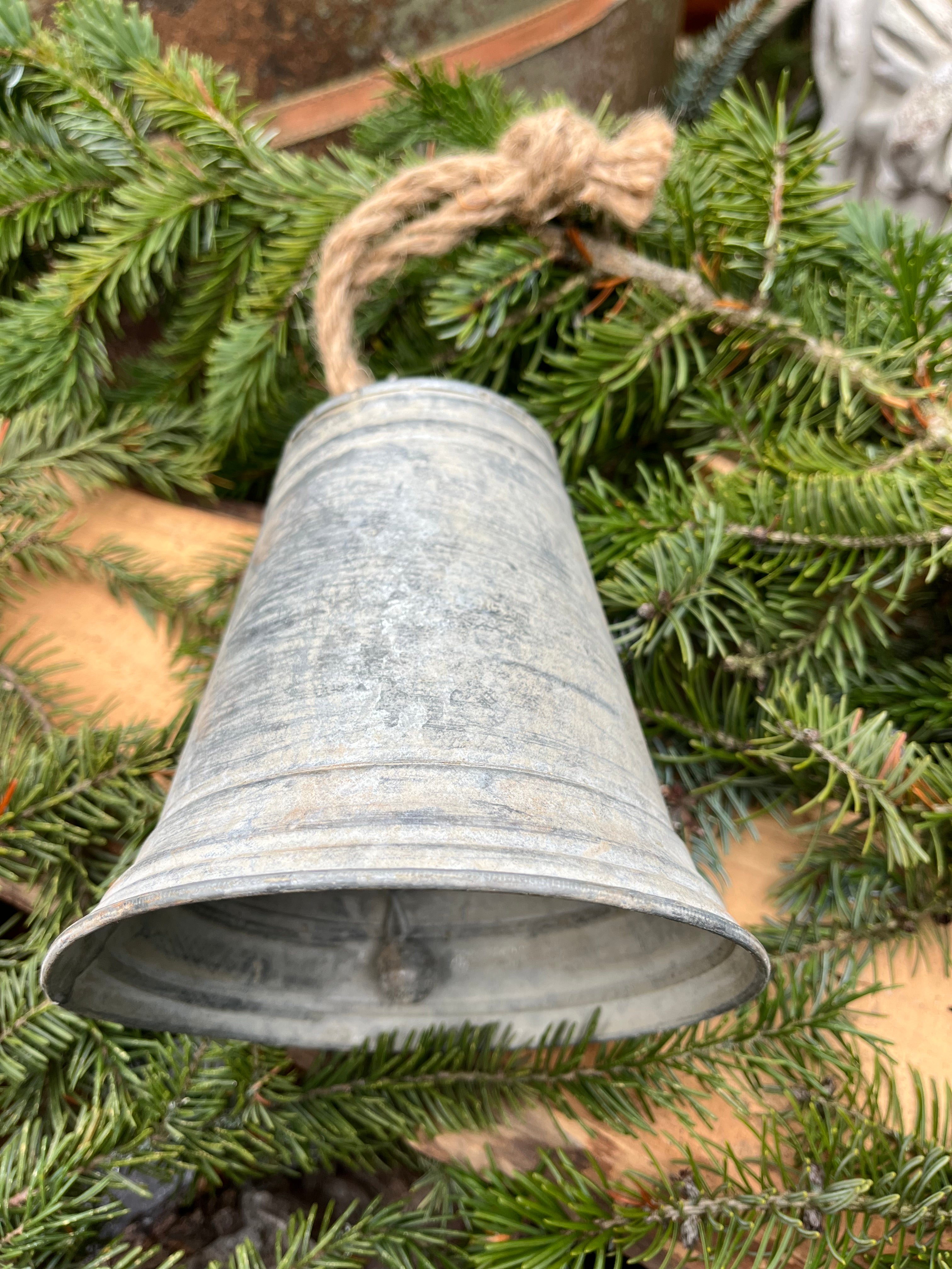 Kerst KLOKKEN zink in 4 maten
