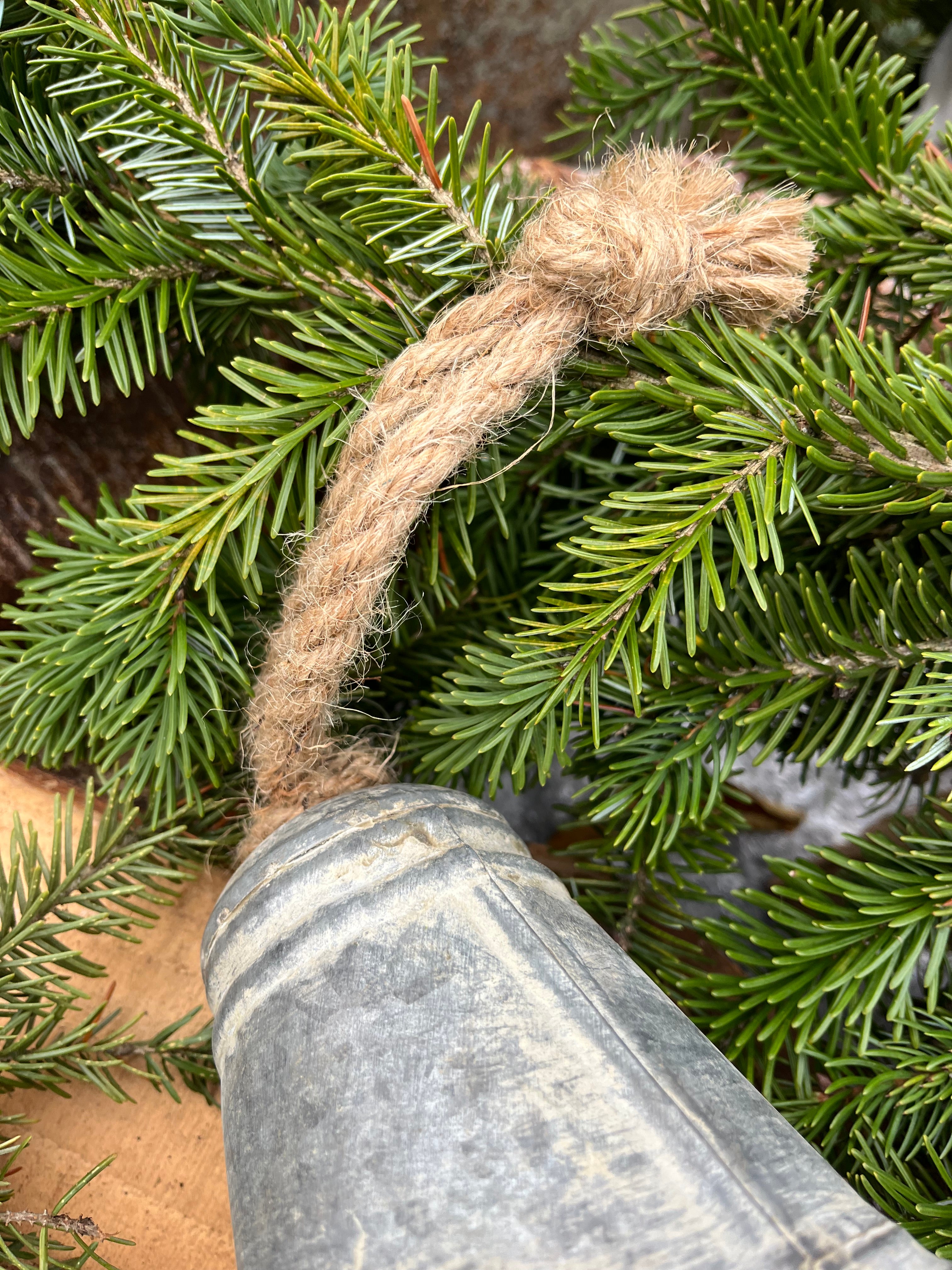 Kerst KLOKKEN zink in 4 maten