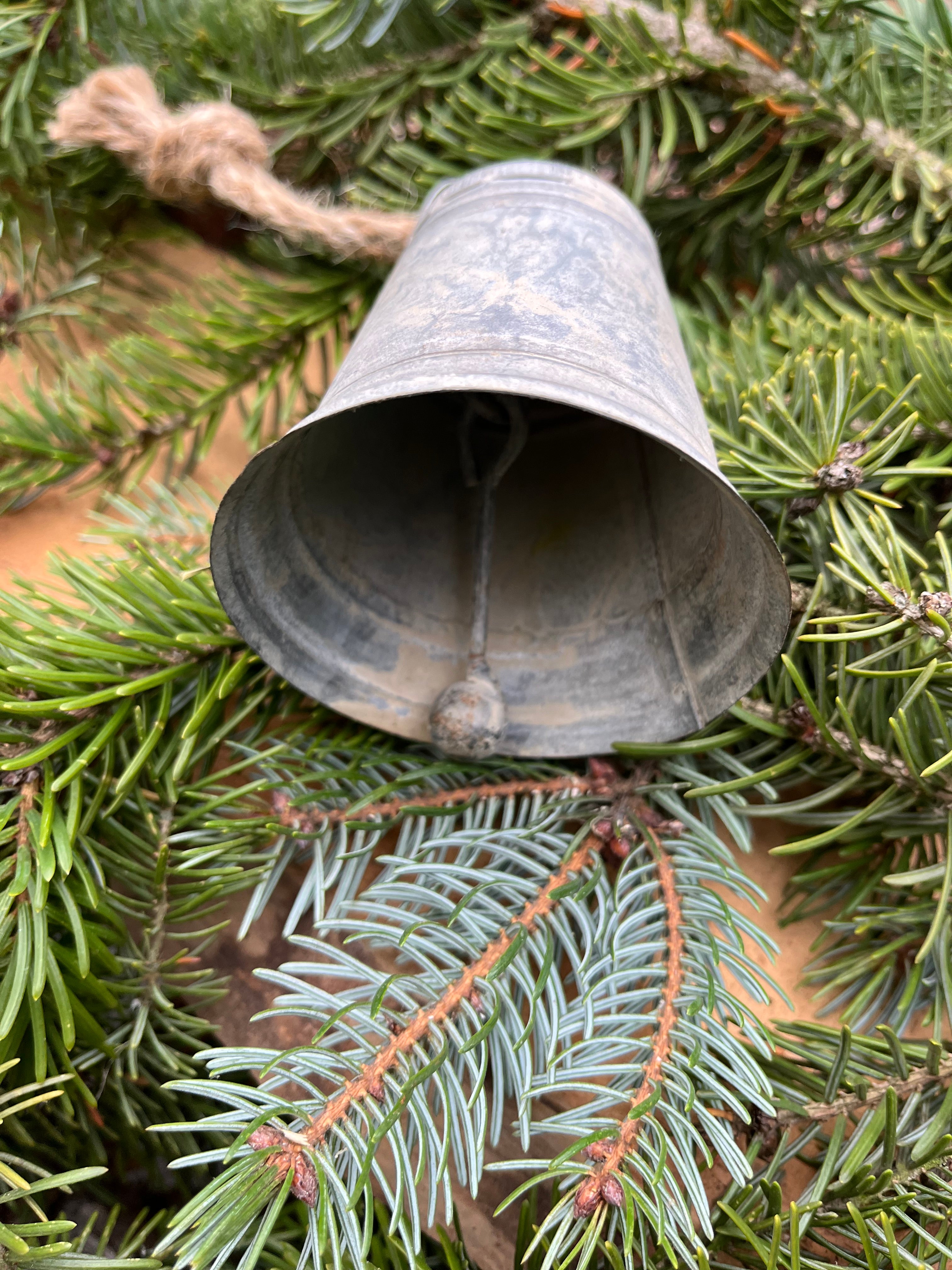 Kerst KLOKKEN zink in 4 maten