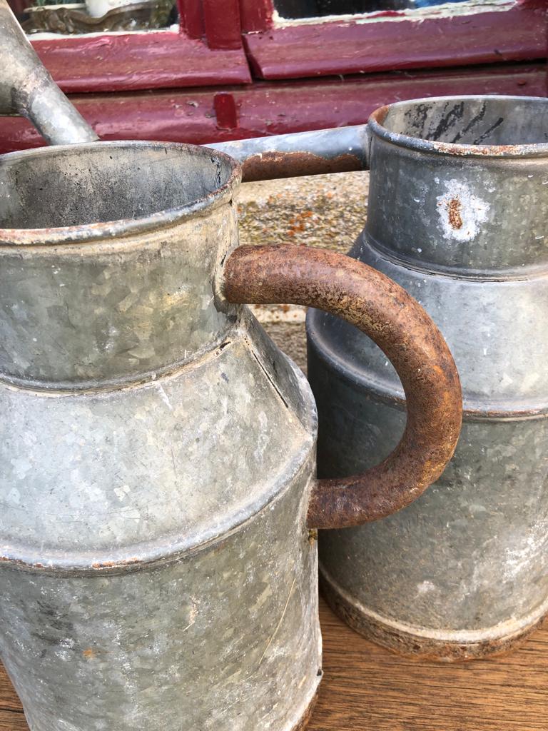 Gieter van zink uit Frankrijk Bourgogne - Brocante bij Ingie