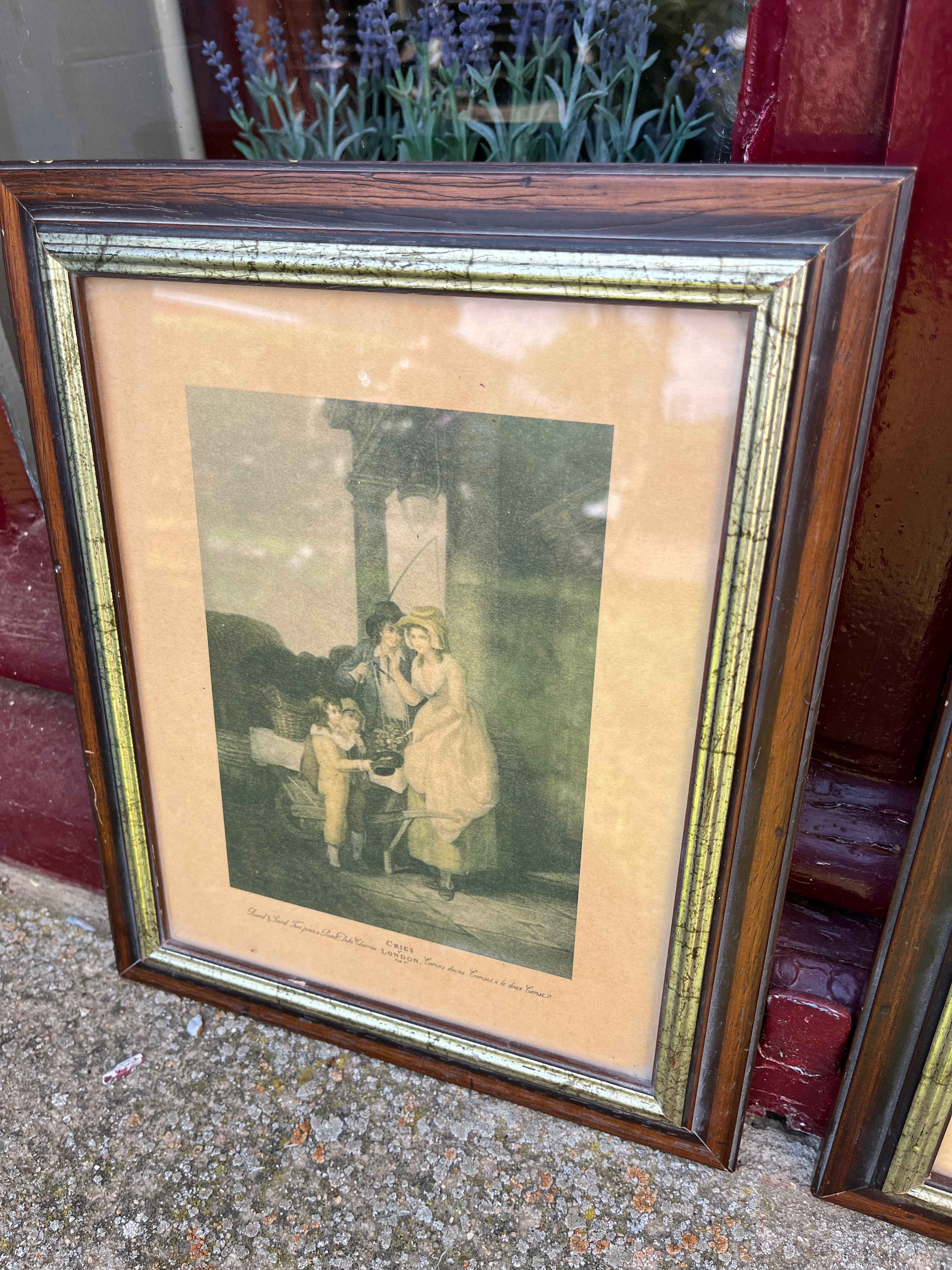 set van 2 schilderijtjes uit Frankrijk origineel - Brocante bij Ingie