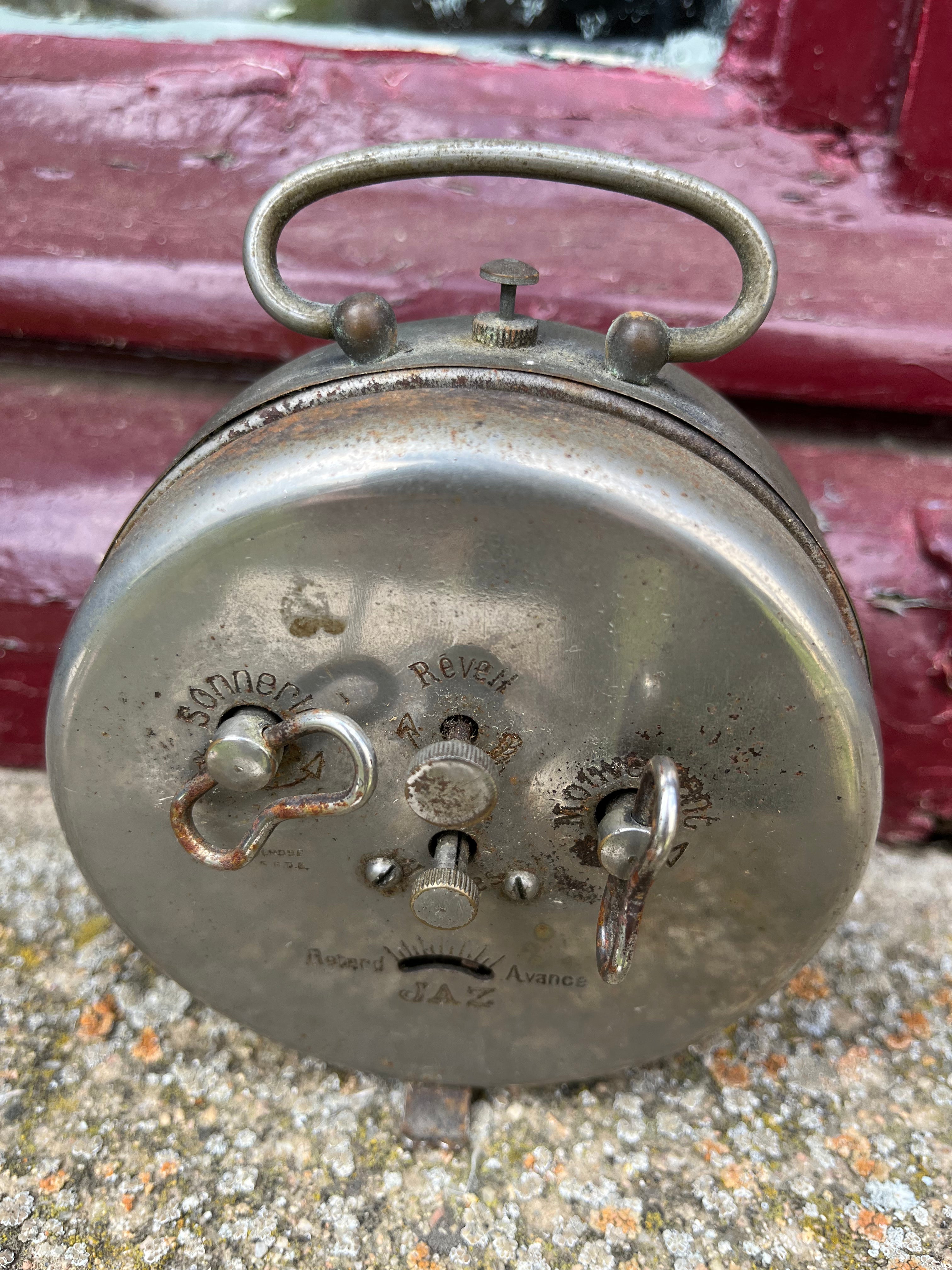 Oud Frans wekkertje - Brocante bij Ingie