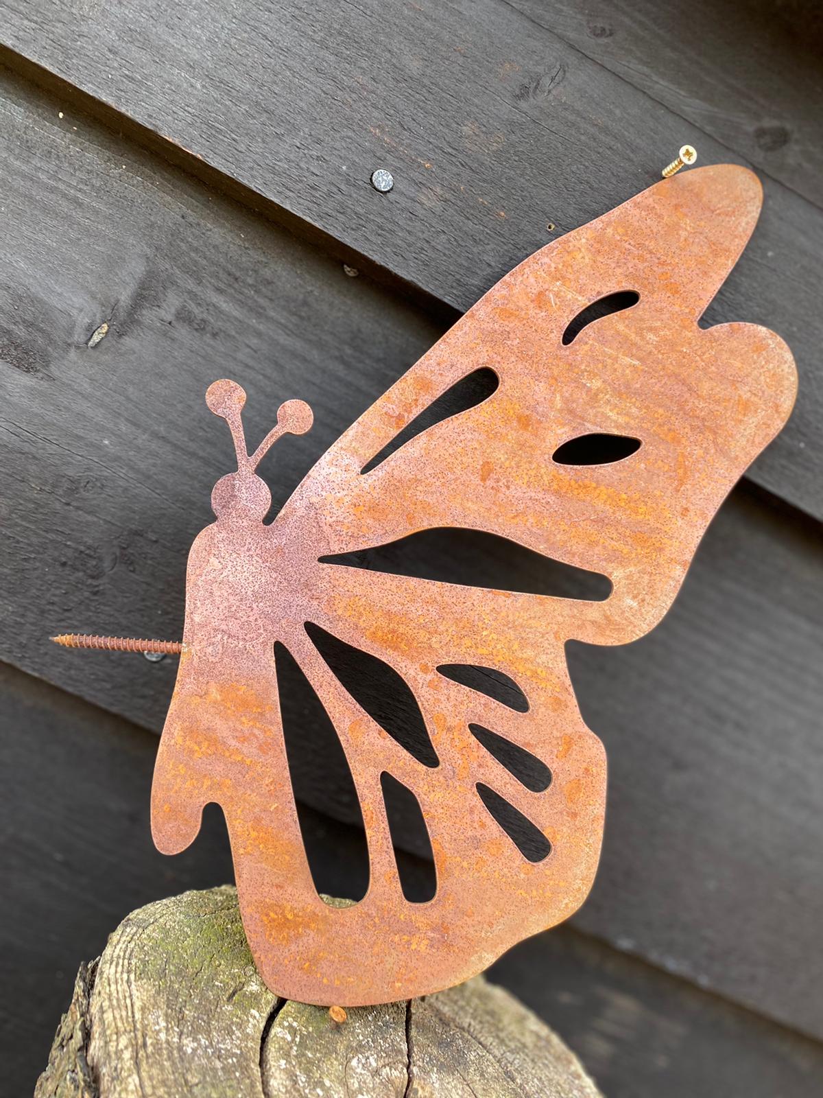 Schroef vlinder roest - Brocante bij Ingie