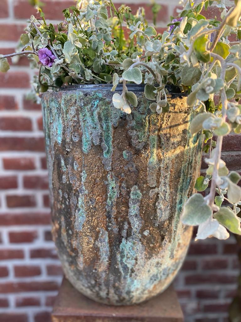 Prachtige smeltkroezen van brons gieterij - Brocante bij Ingie
