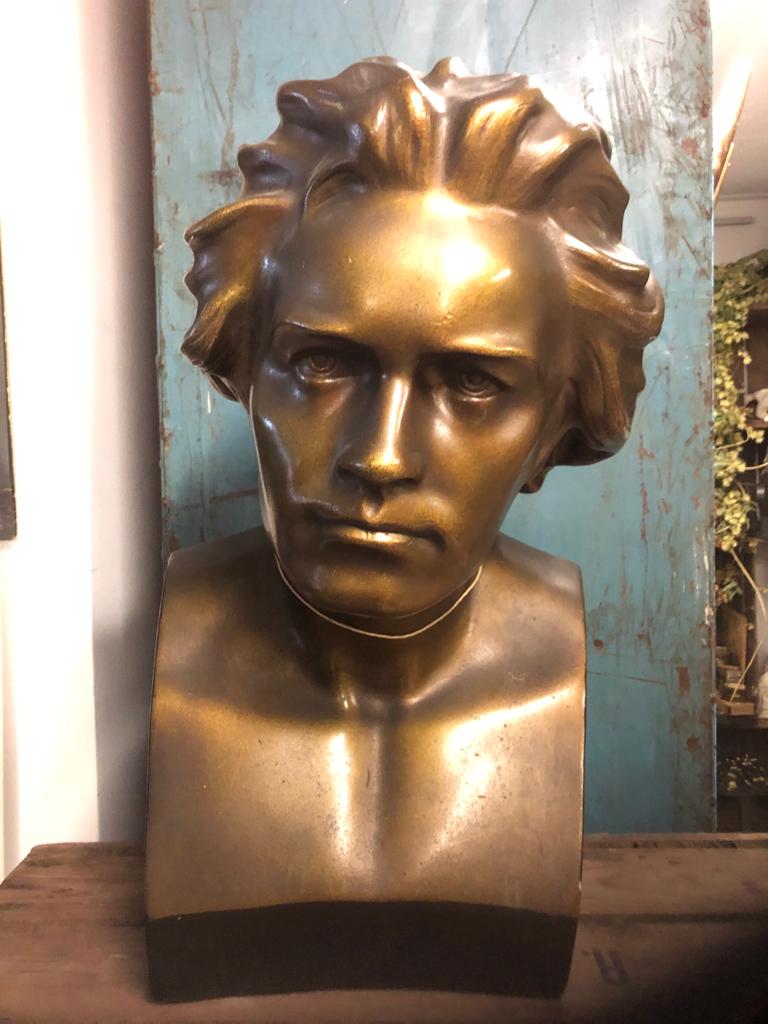 Prachtige buste Beethoven! - Brocante bij Ingie