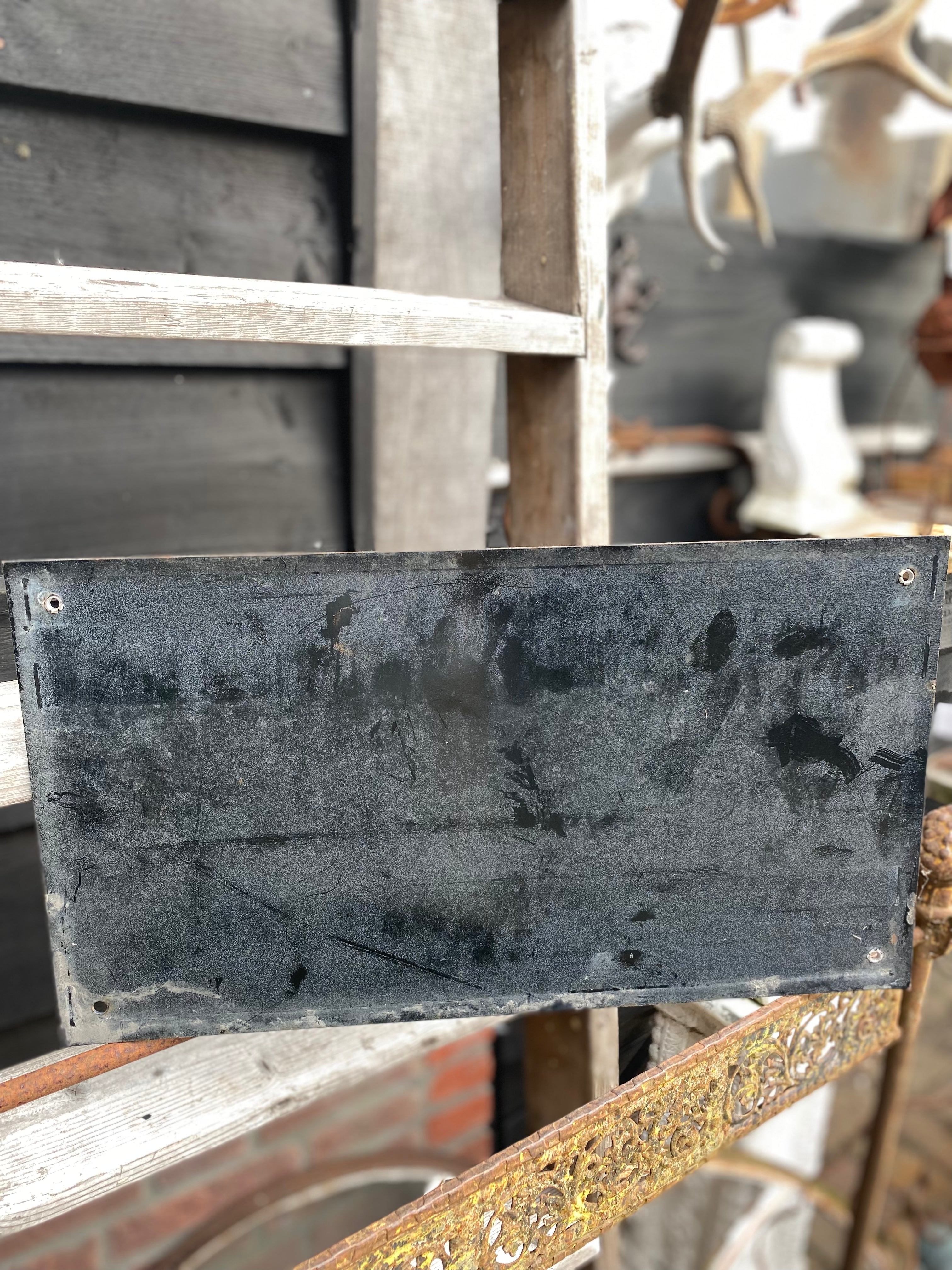 mooi origineel straatnaam bord uit Frankrijk - Brocante bij Ingie