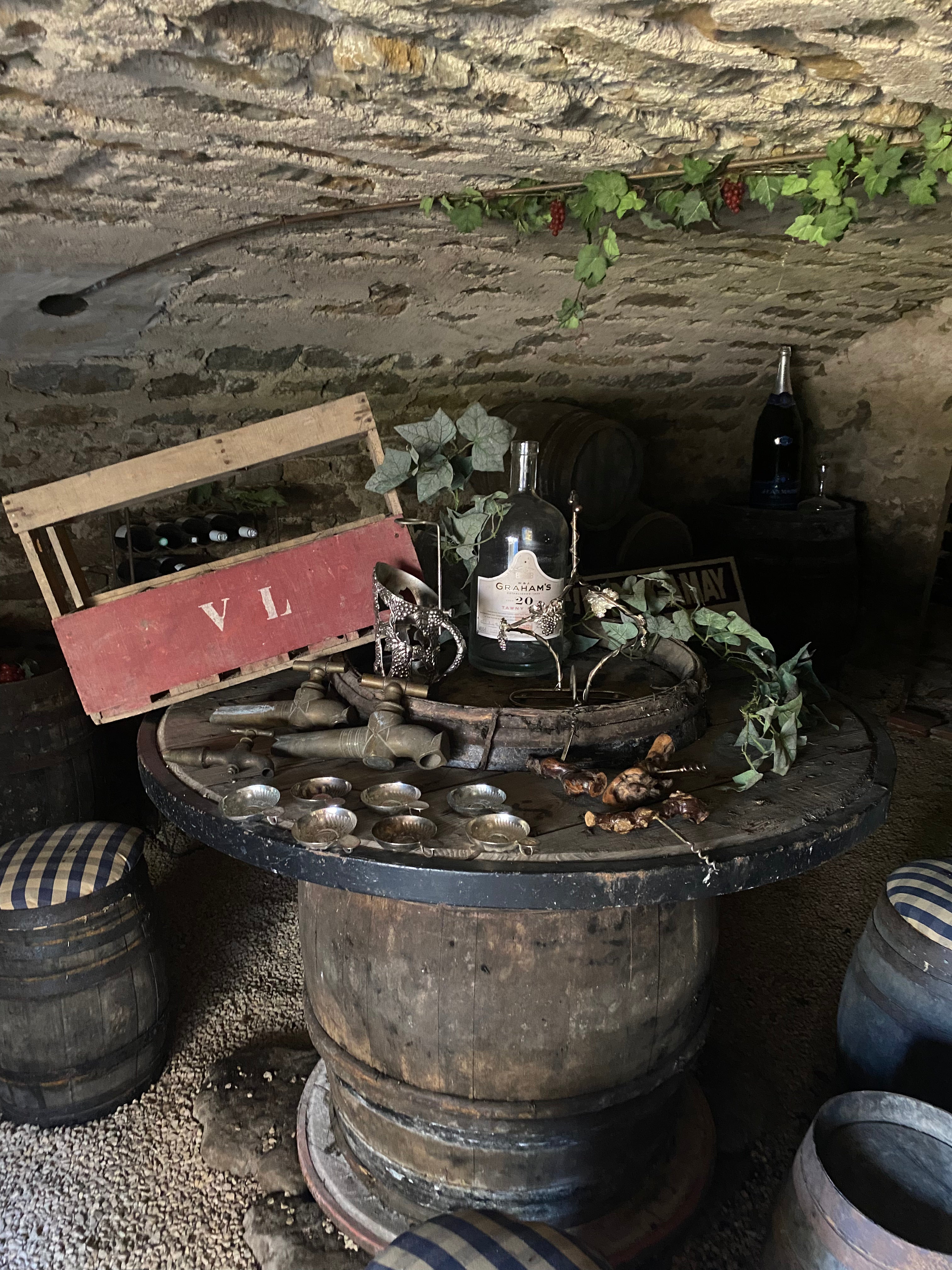 wijn krat uit de Bourgogne voor 10 flessen - Brocante bij Ingie